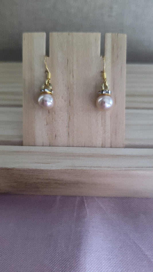 Faux Pearl Earrings- CLEARANCE