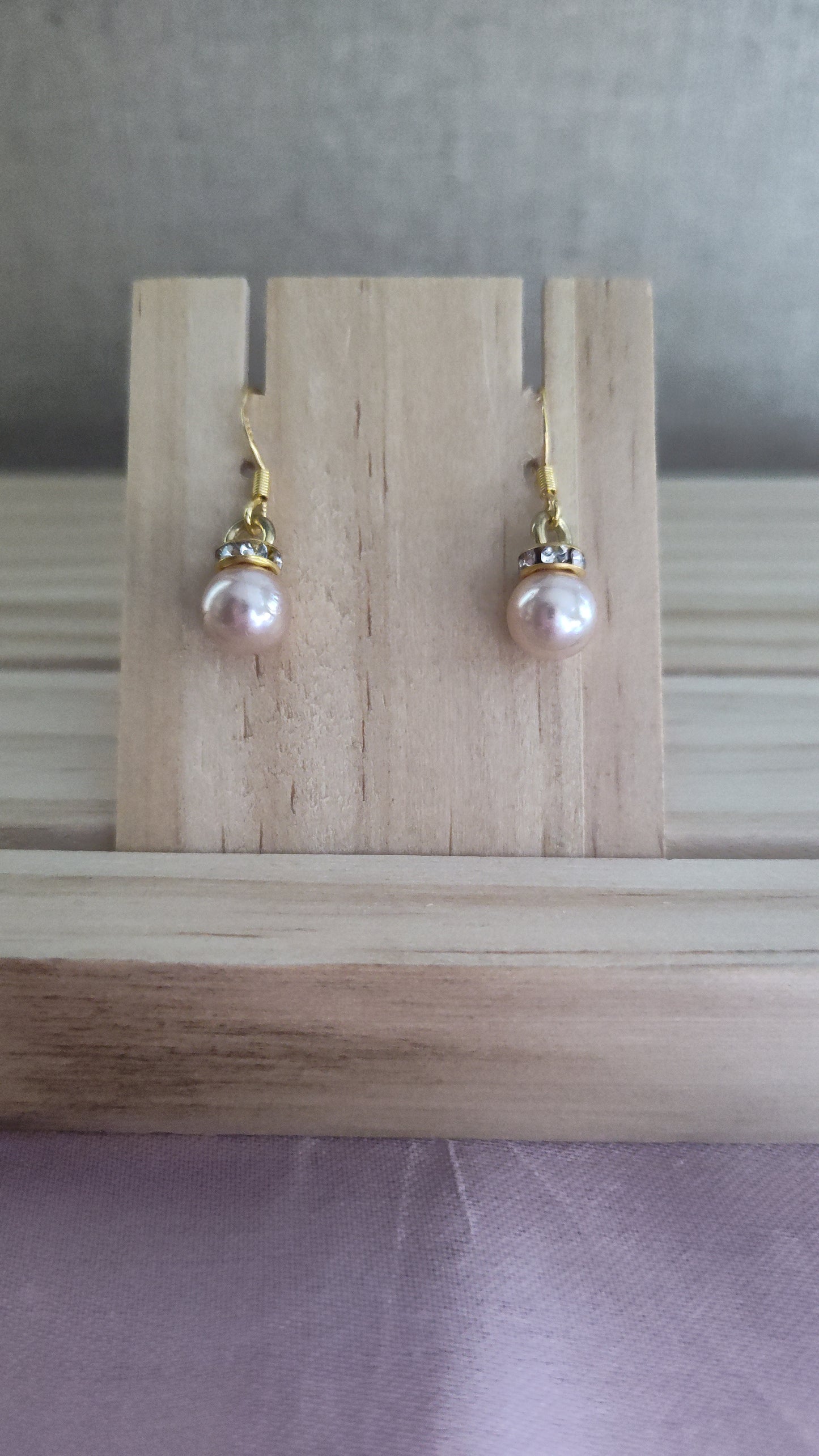 Faux Pearl Earrings- CLEARANCE