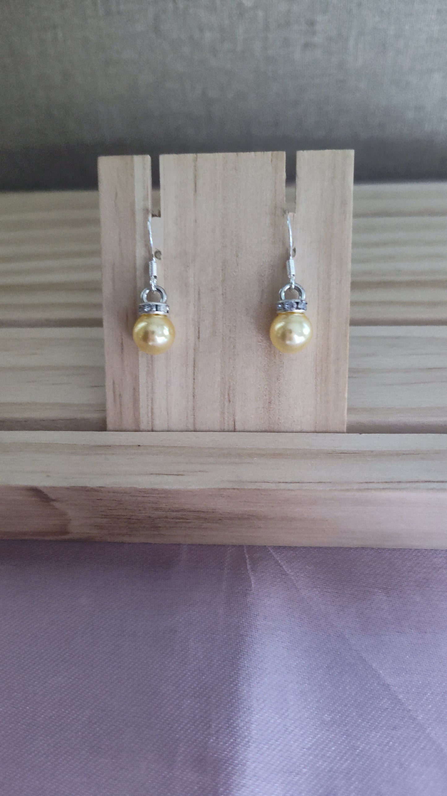 Faux Pearl Earrings- CLEARANCE