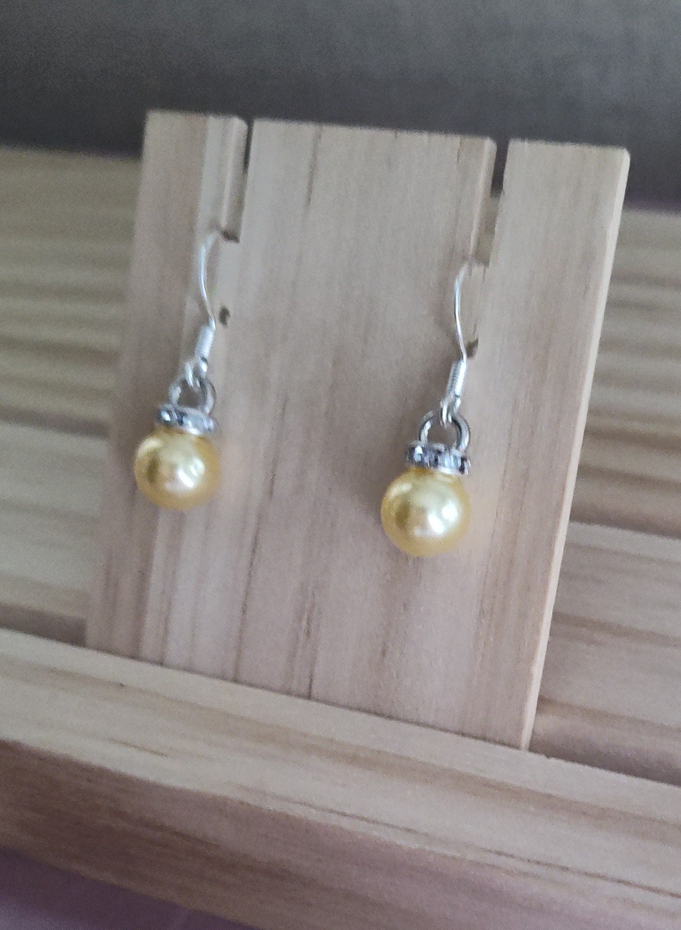 Faux Pearl Earrings- CLEARANCE