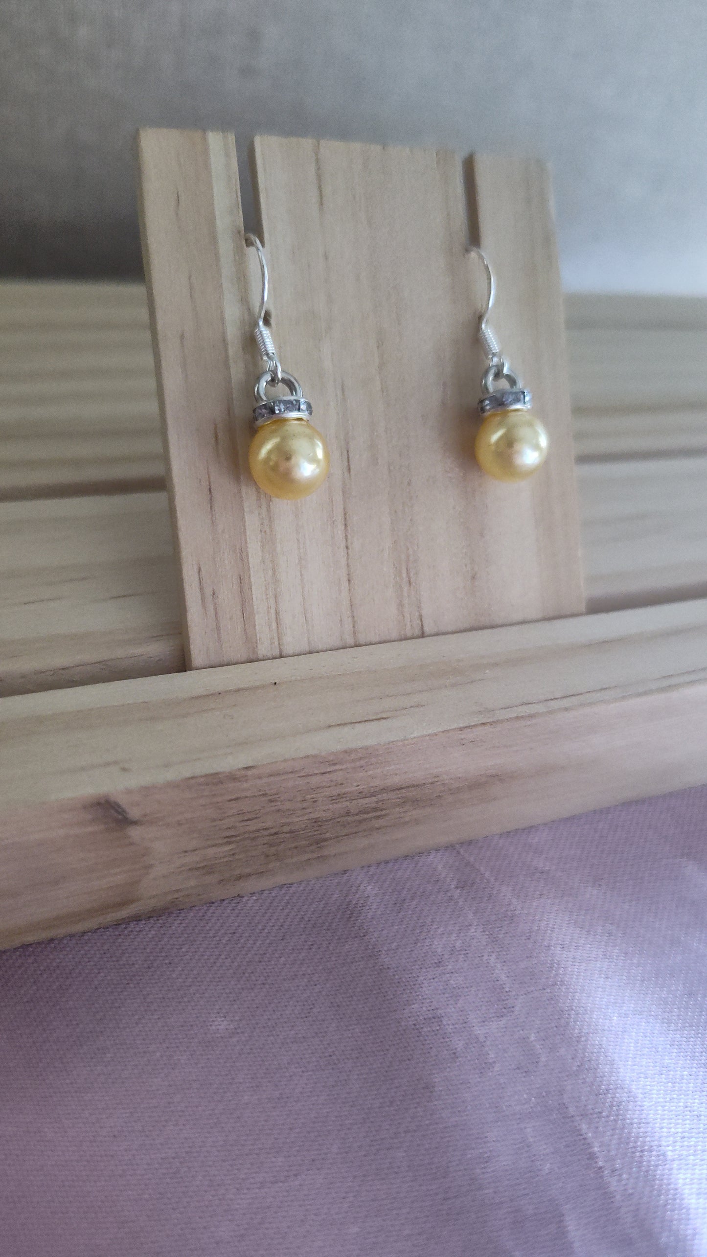 Faux Pearl Earrings- CLEARANCE