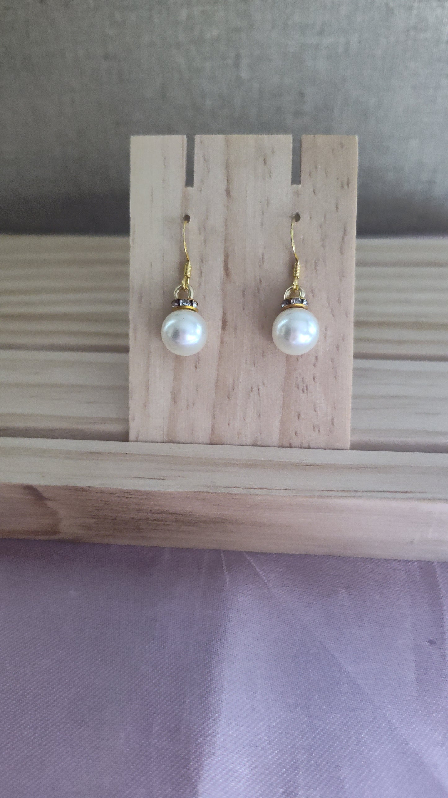 Faux Pearl Earrings- CLEARANCE