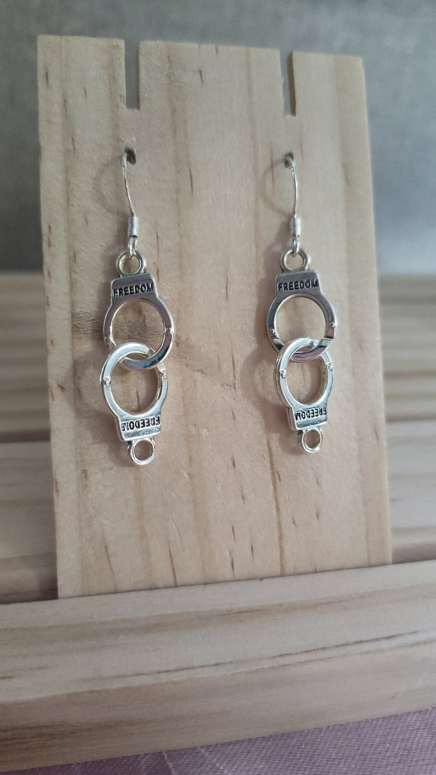 Handcuff Earrings- CLEARANCE