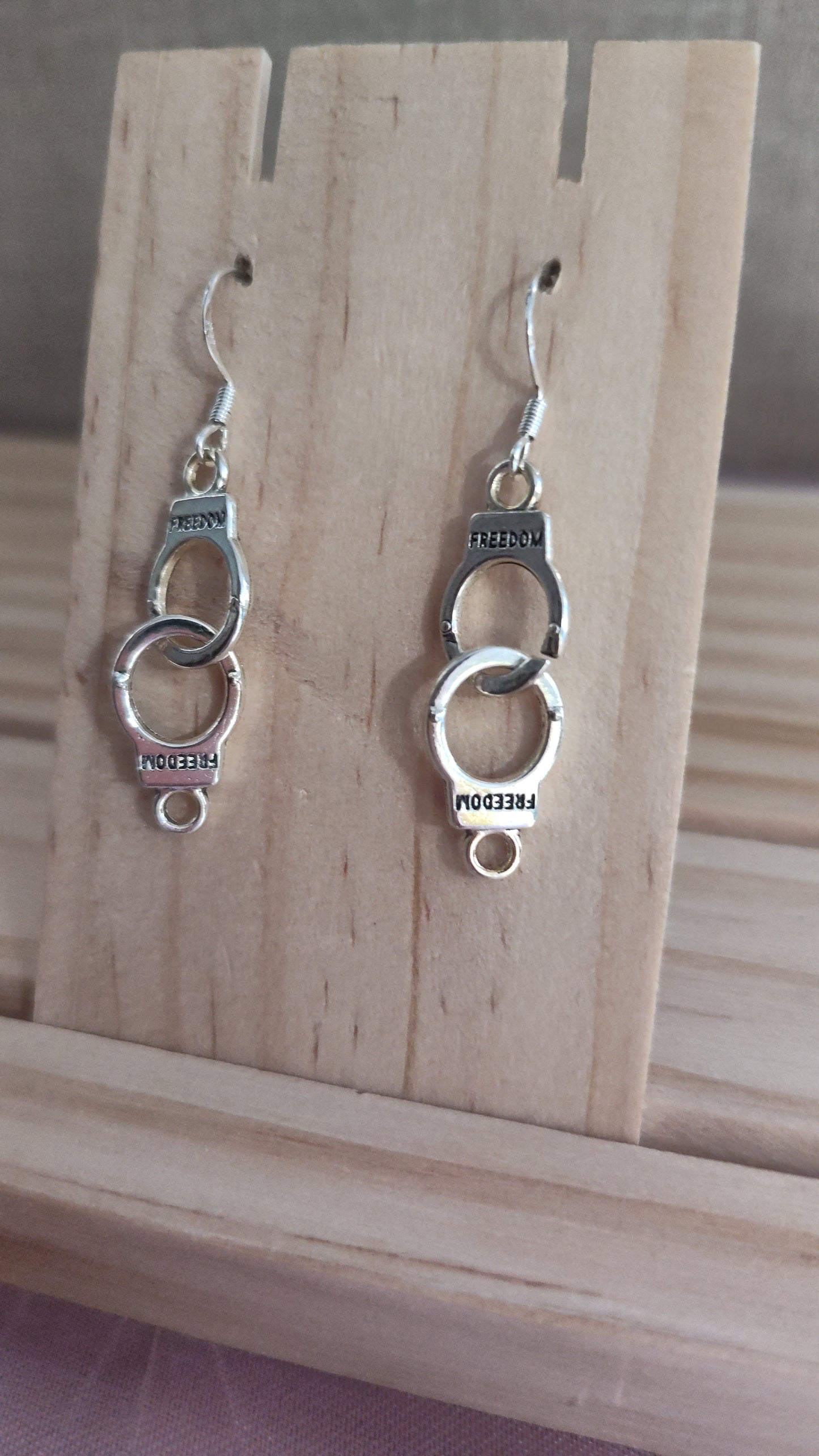 Handcuff Earrings- CLEARANCE