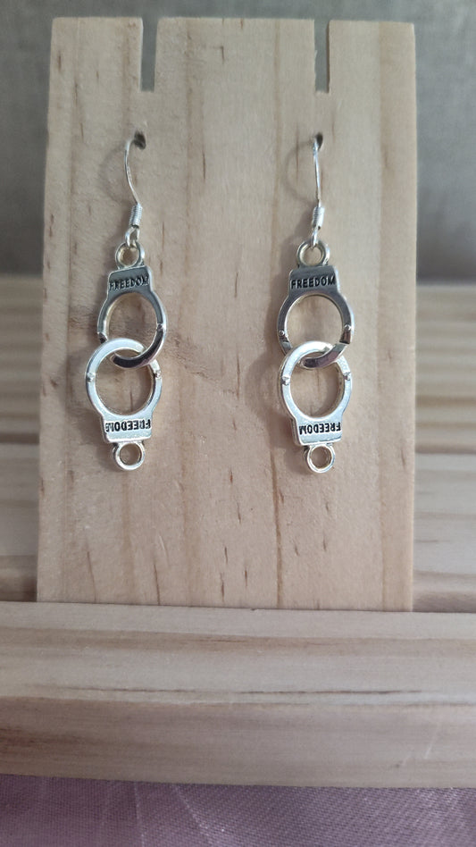 Handcuff Earrings- CLEARANCE