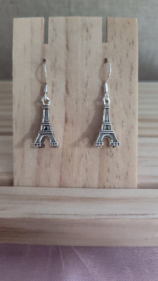 Eiffel Tower Earrings- CLEARANCE- Discontinued item