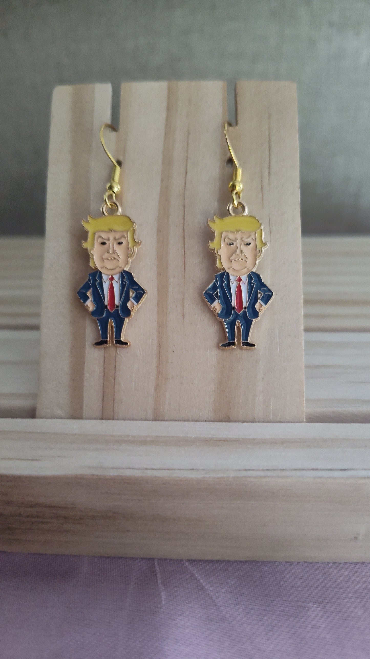 Donald Trump Earrings- CLEARANCE