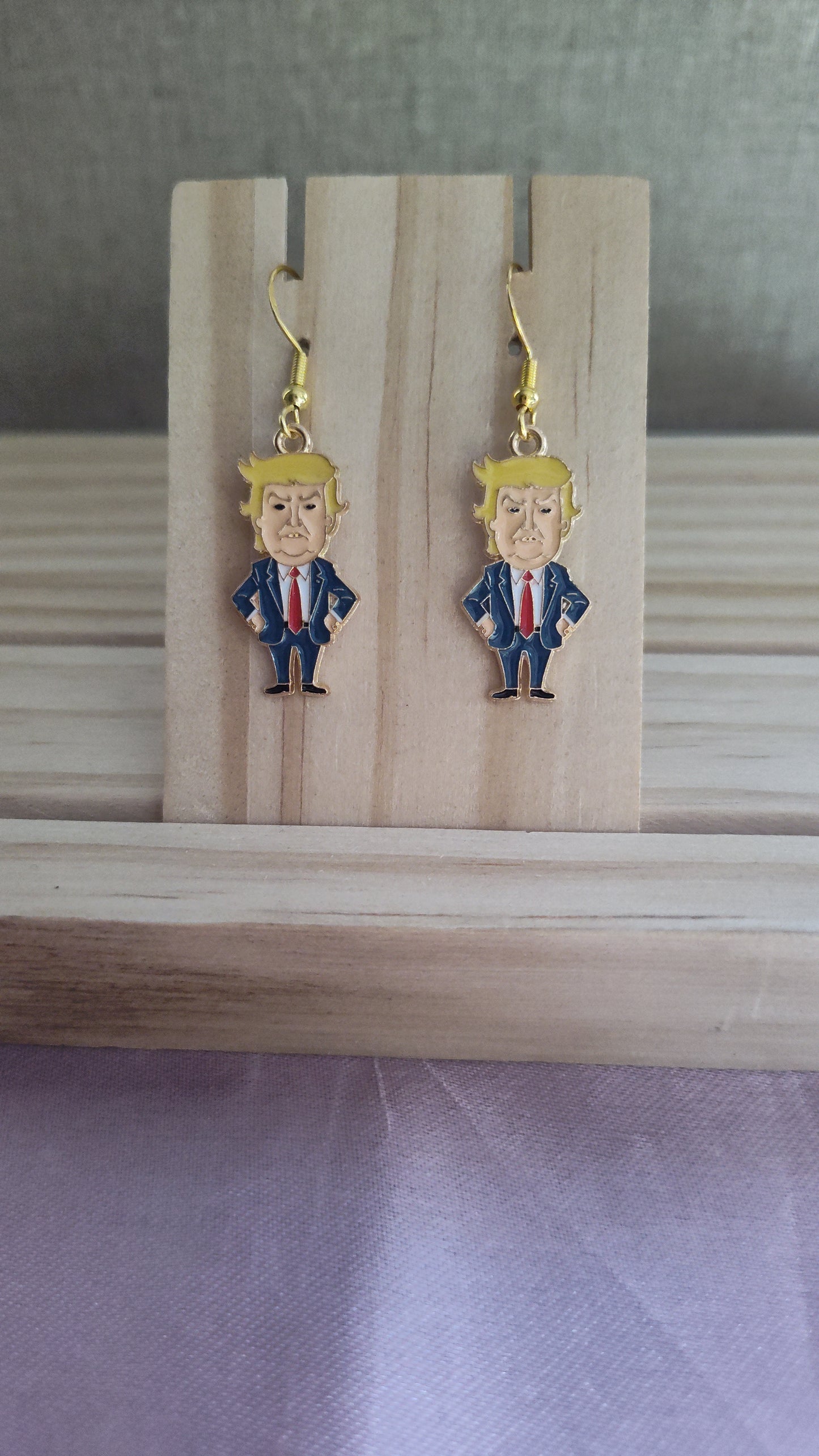 Donald Trump Earrings- CLEARANCE