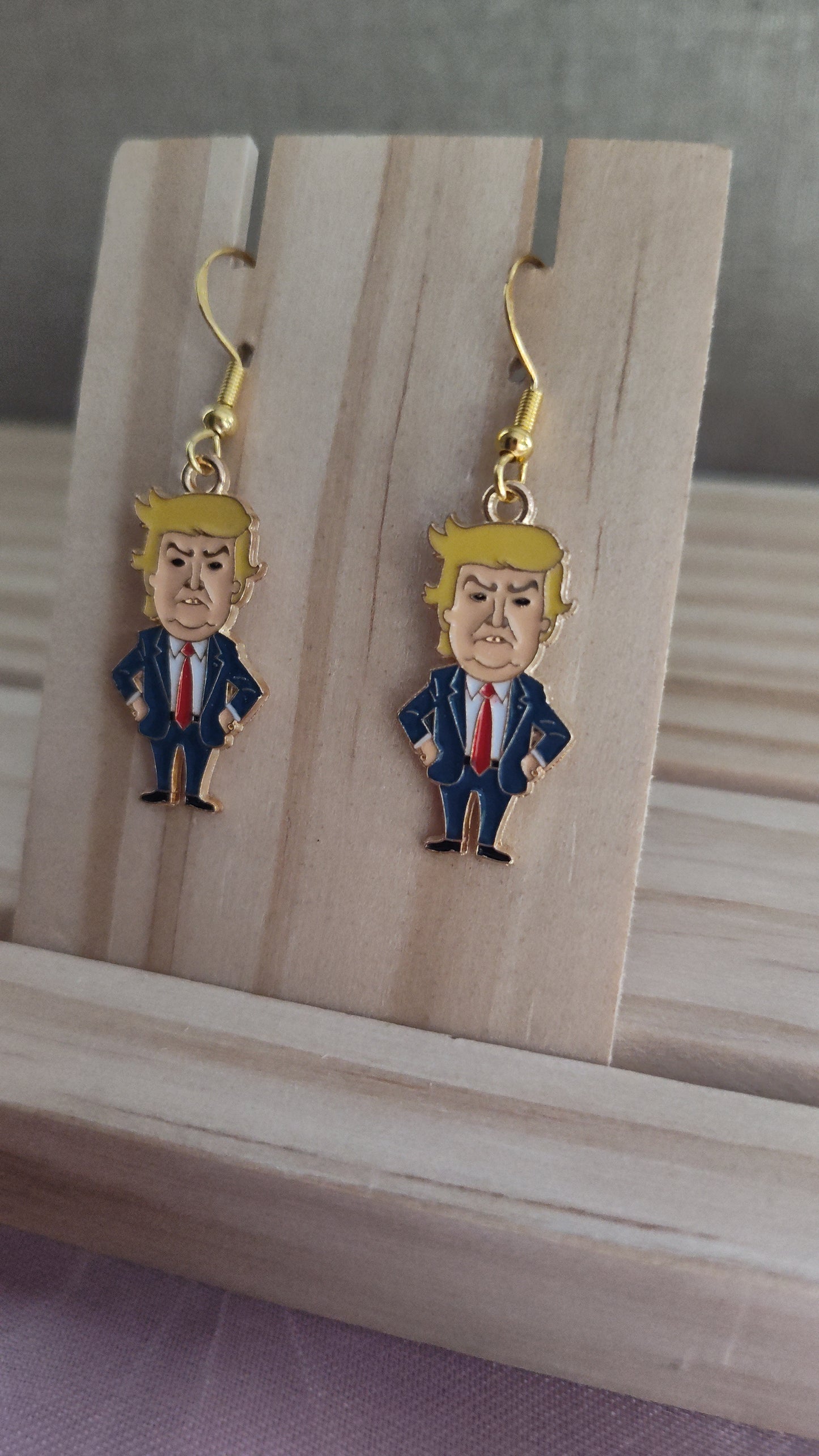 Donald Trump Earrings- CLEARANCE