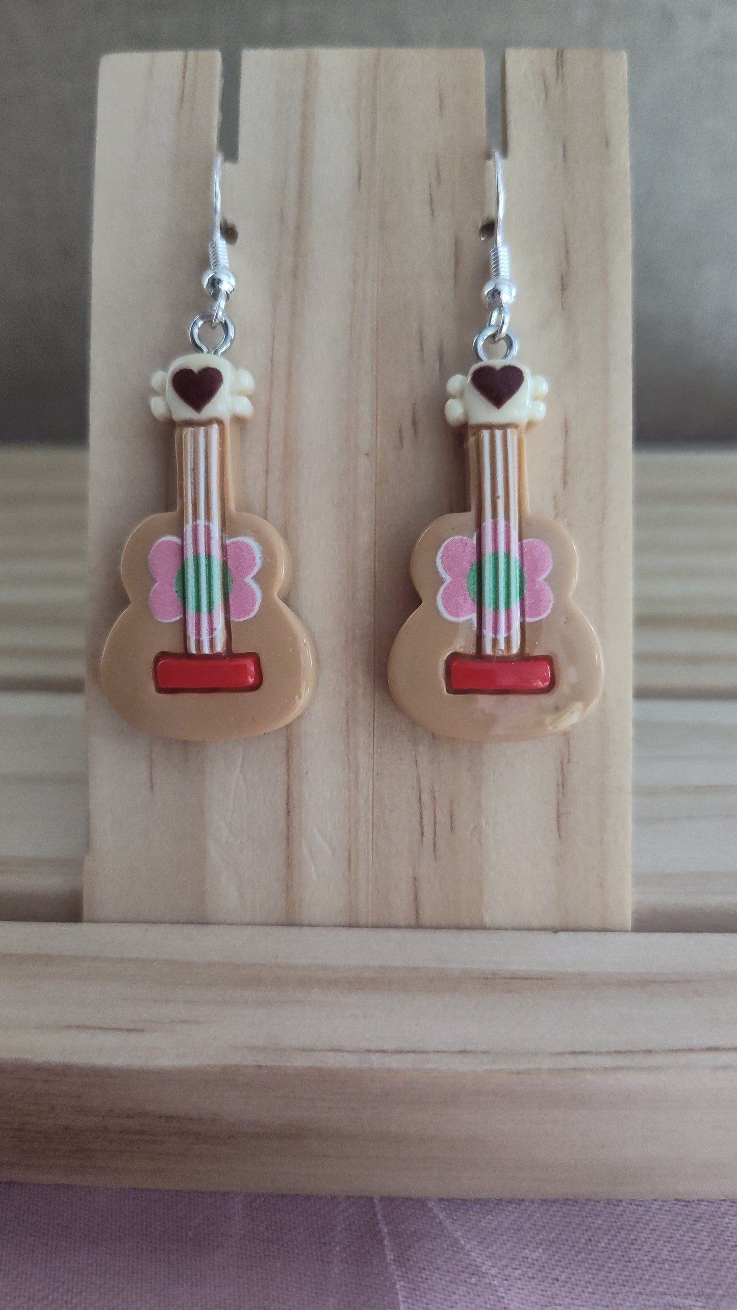 Guitar Earrings- CLEARANCE