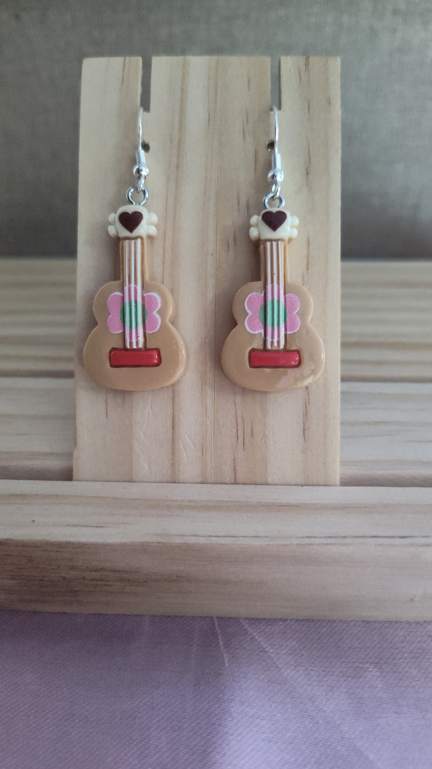 Guitar Earrings- CLEARANCE