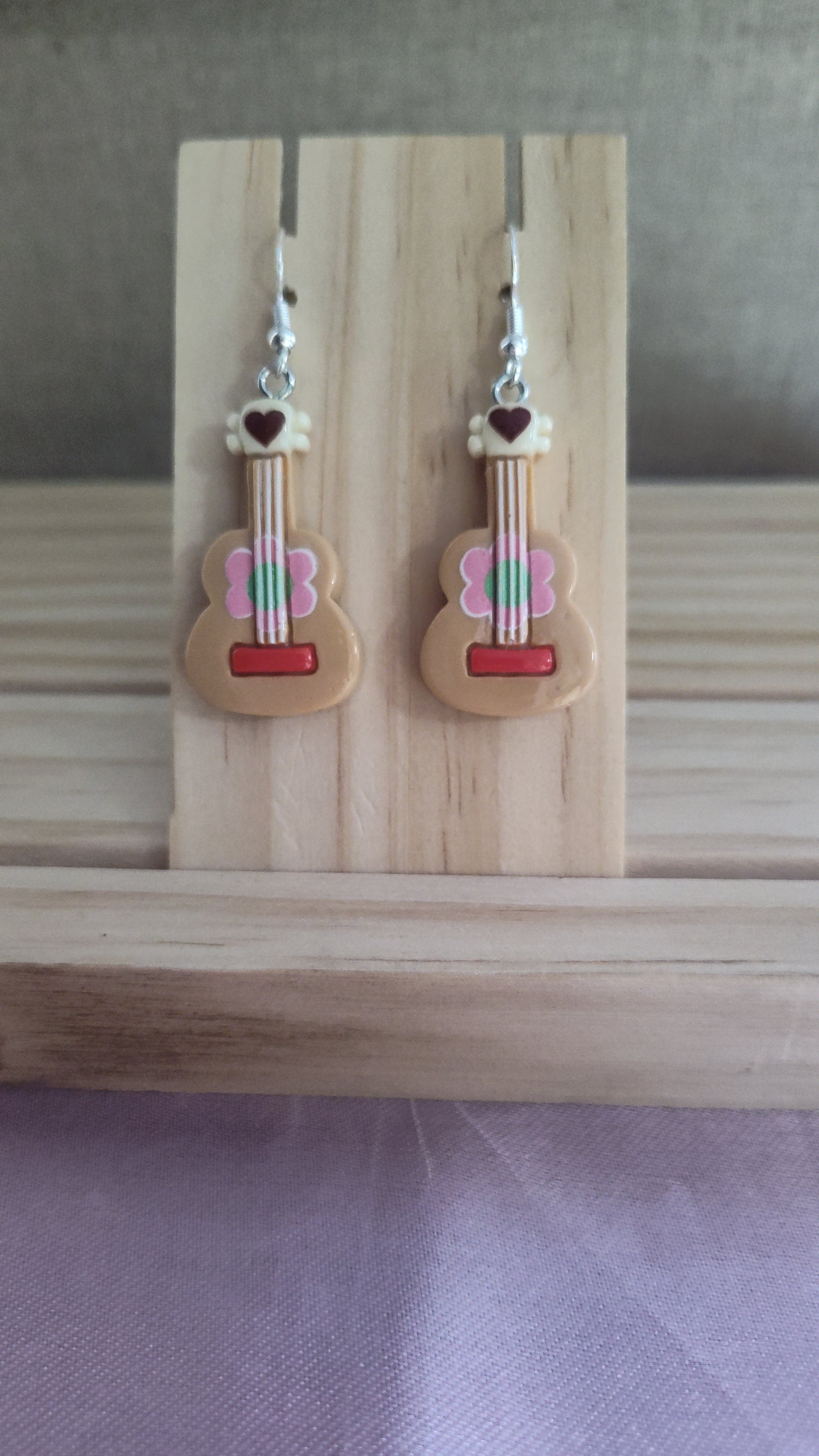 Guitar Earrings- CLEARANCE