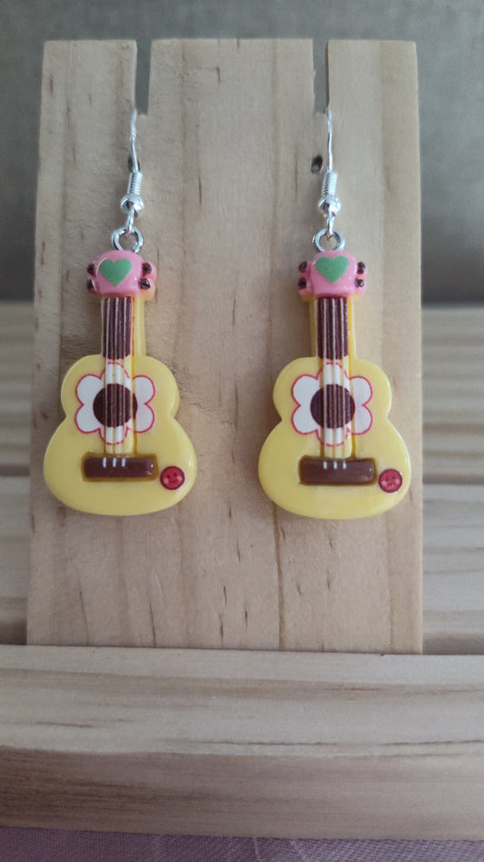 Guitar Earrings- CLEARANCE