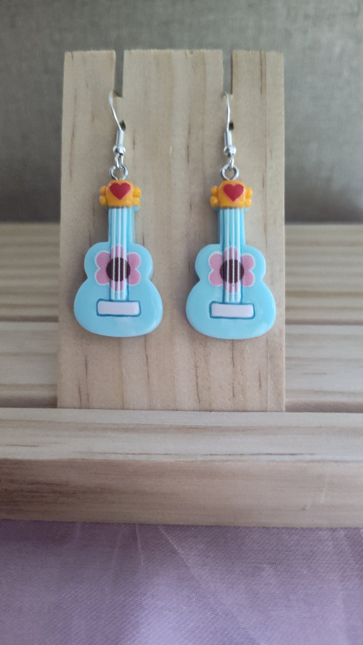 Guitar Earrings- CLEARANCE