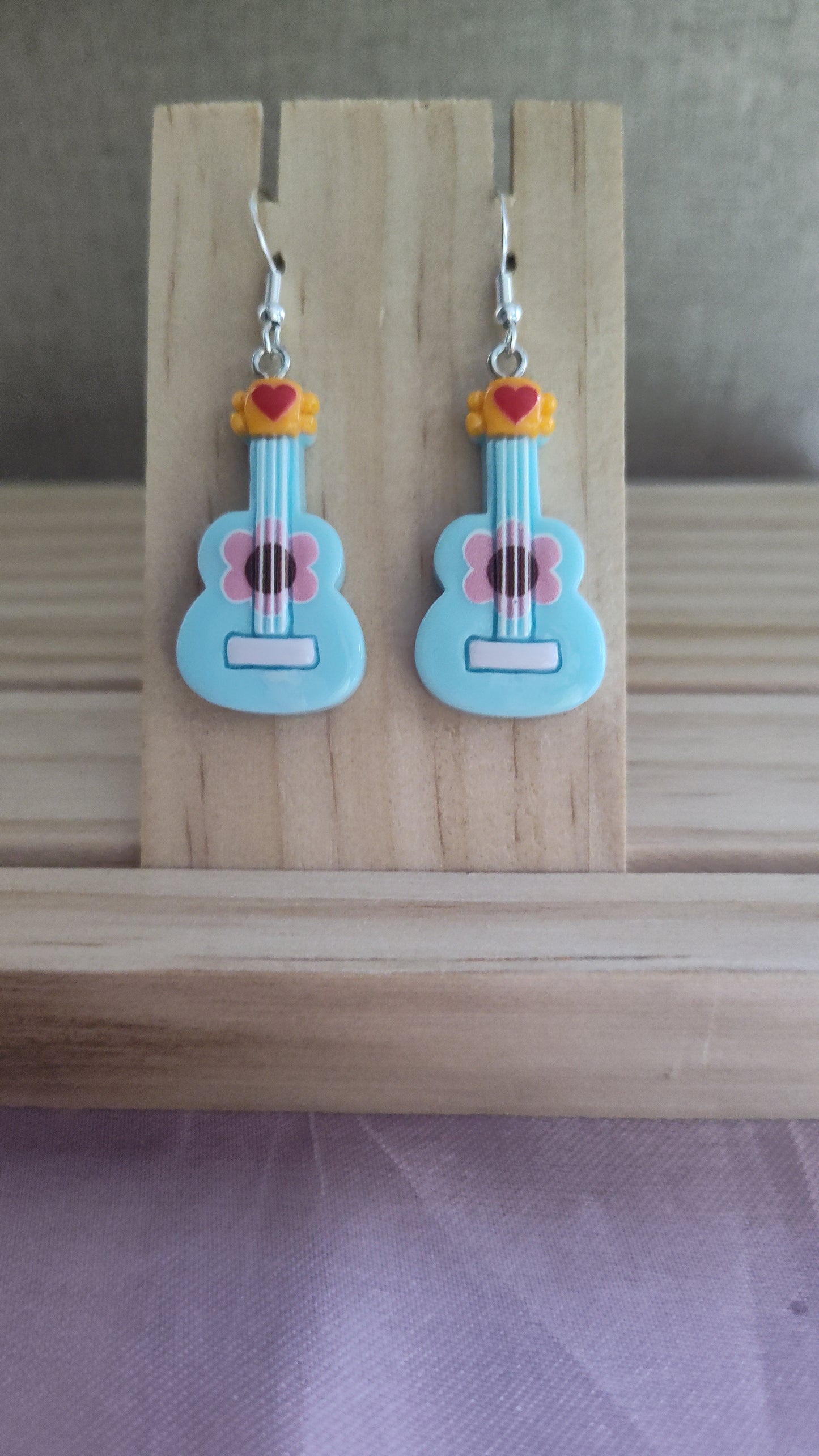 Guitar Earrings- CLEARANCE