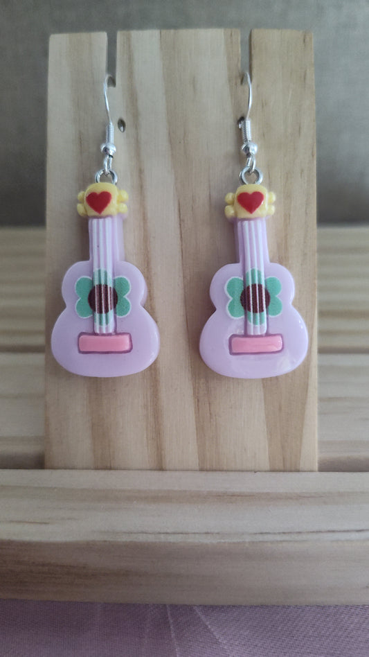 Guitar Earrings- CLEARANCE