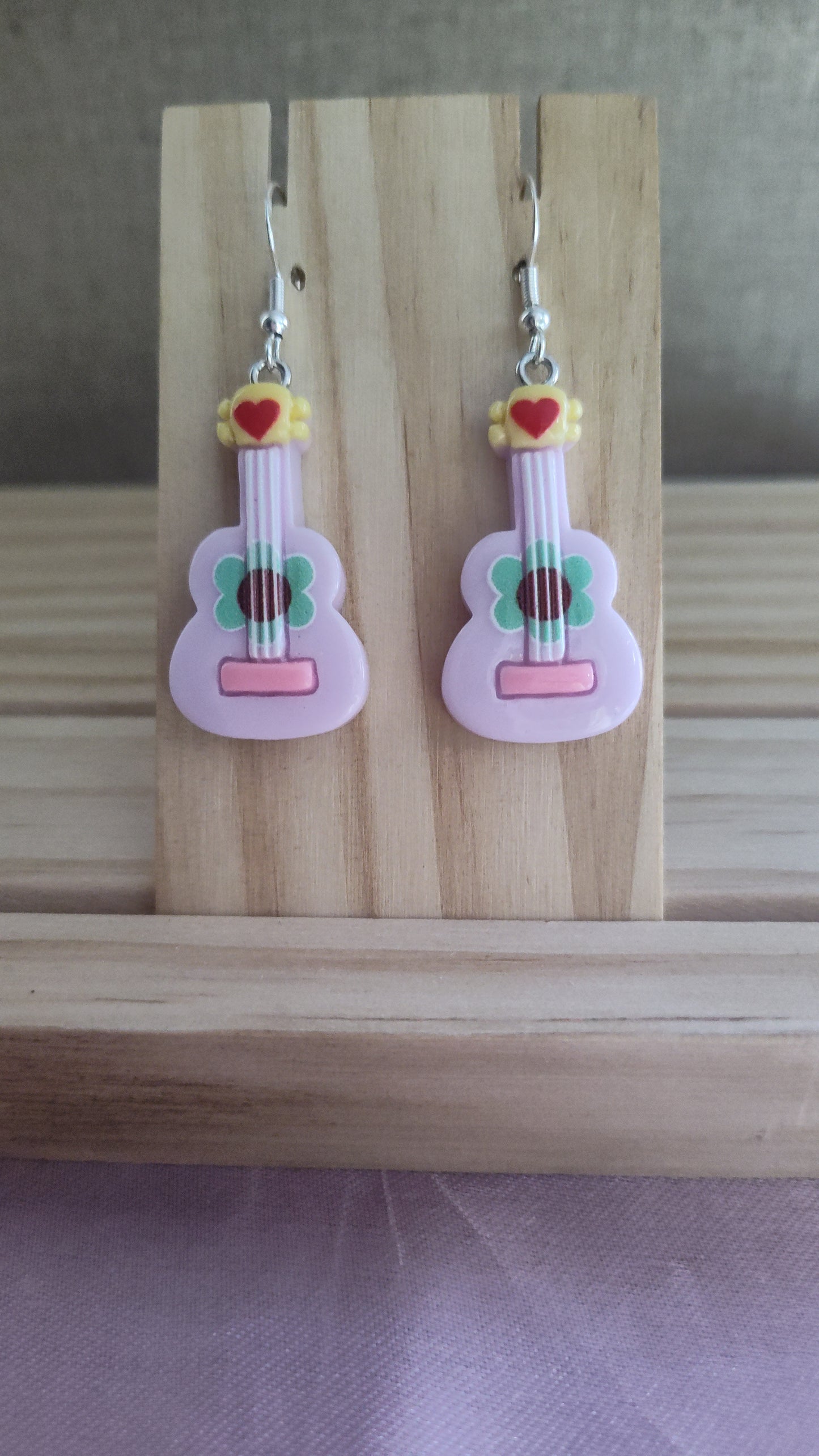 Guitar Earrings- CLEARANCE