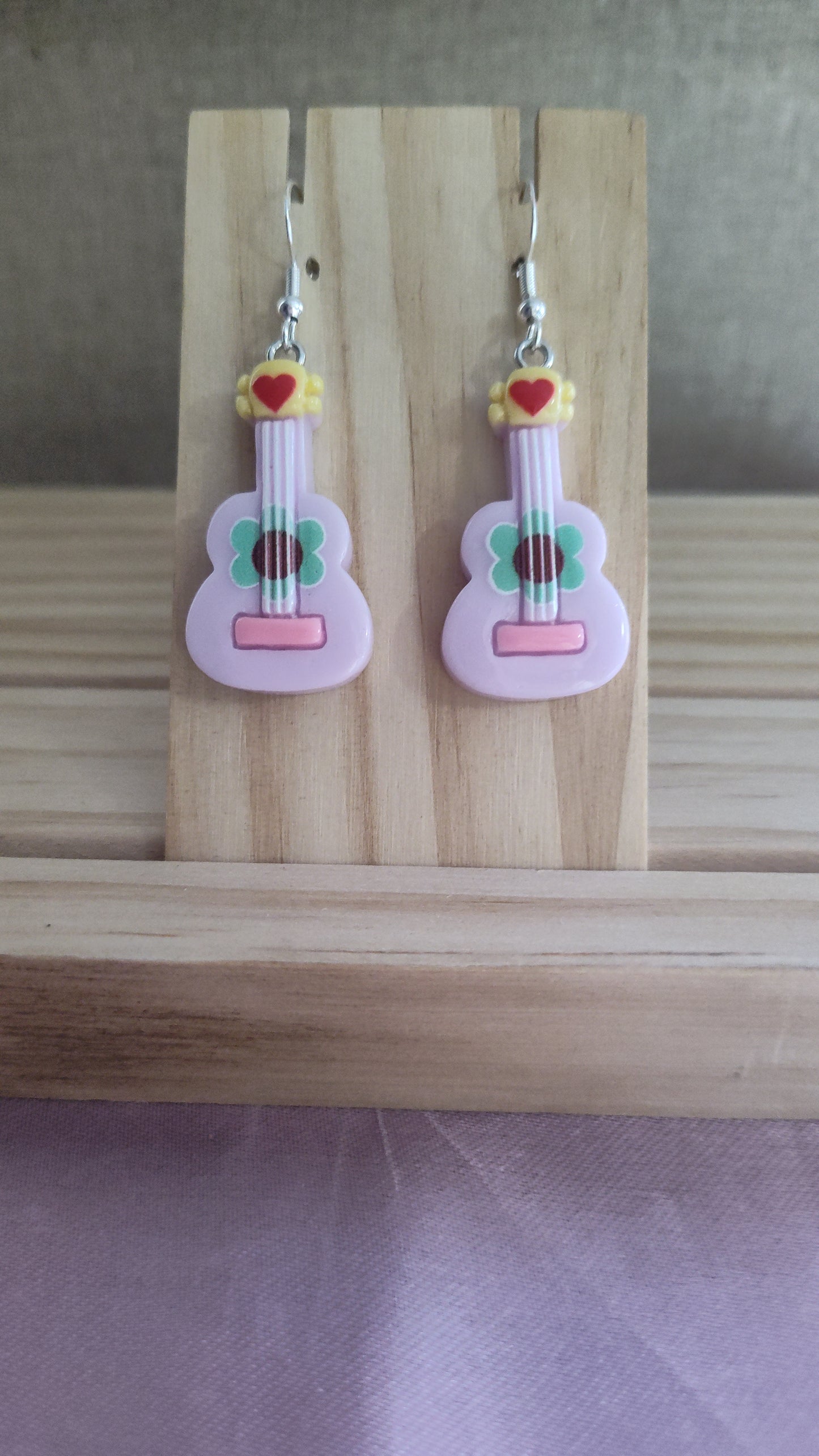 Guitar Earrings- CLEARANCE