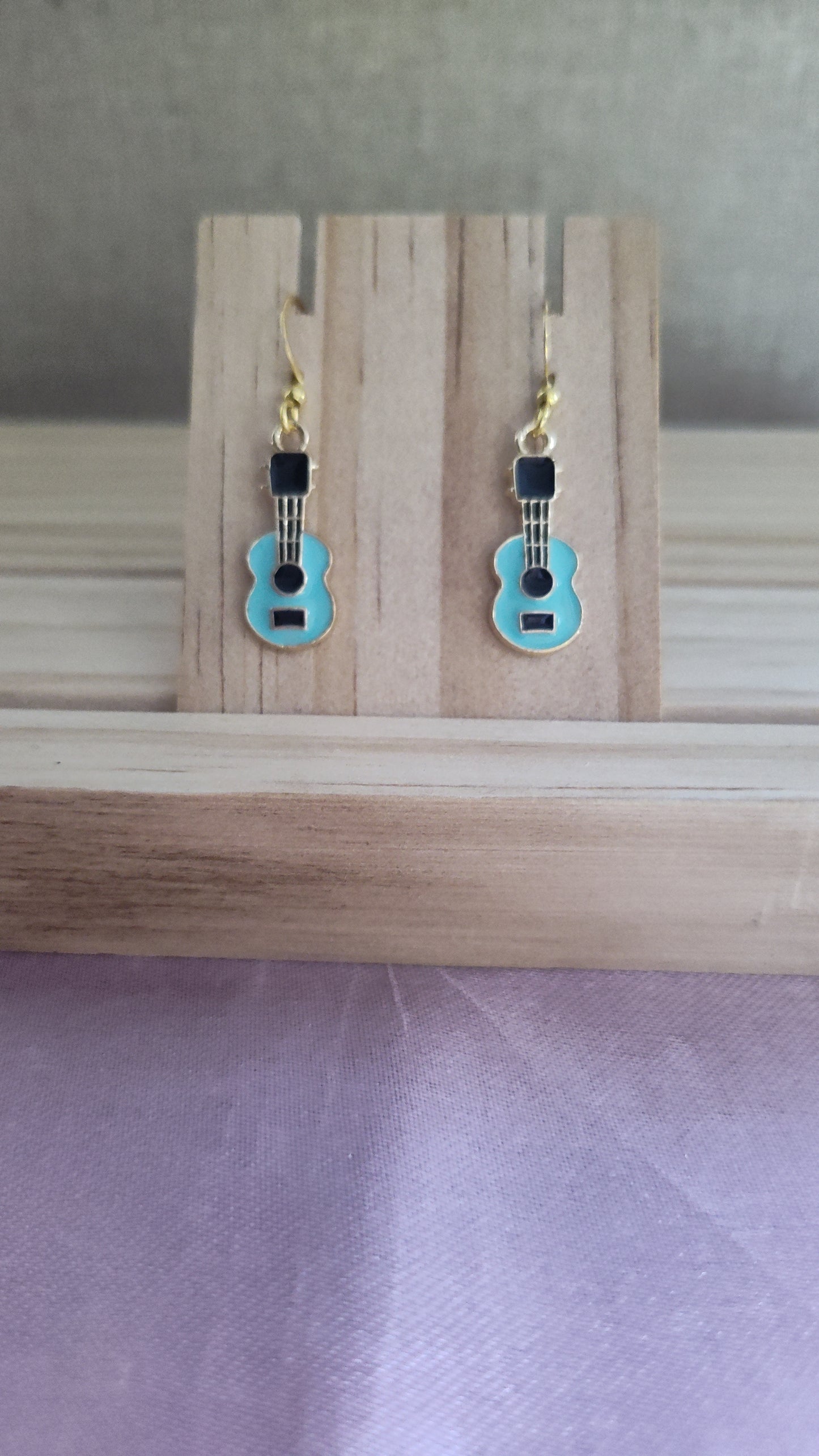 Guitar Earrings- CLEARANCE