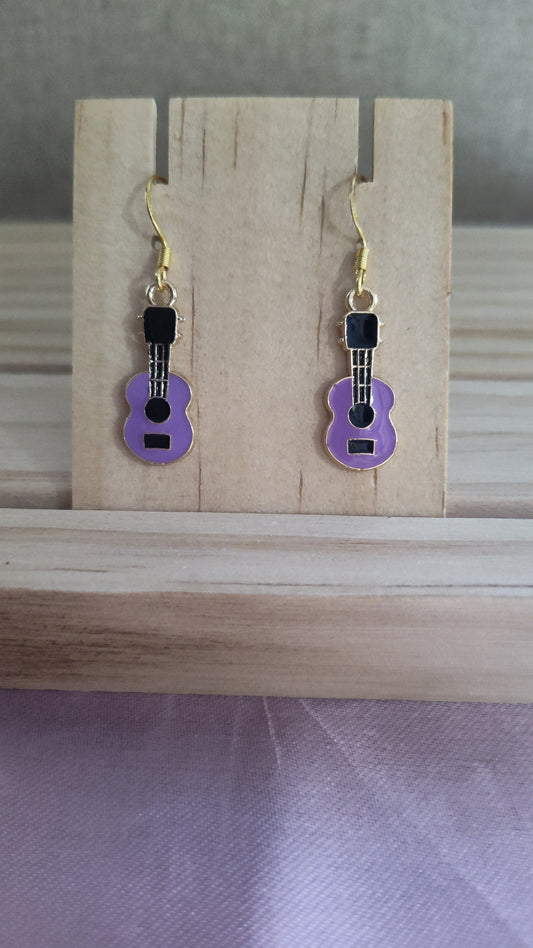 Guitar Earrings- CLEARANCE