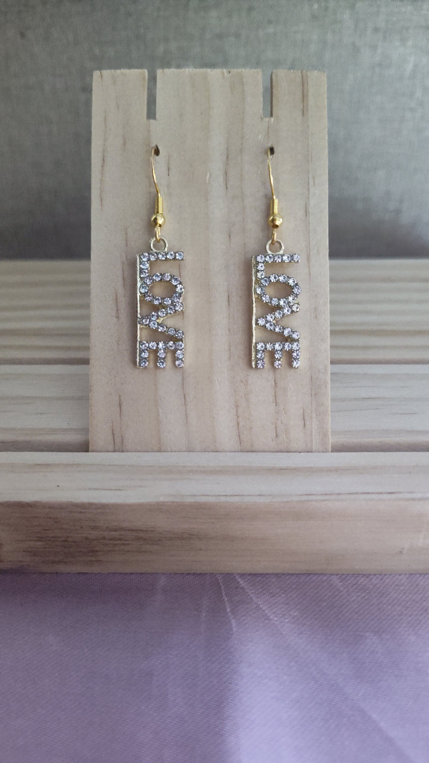 LOVE Earrings- CLEARANCE