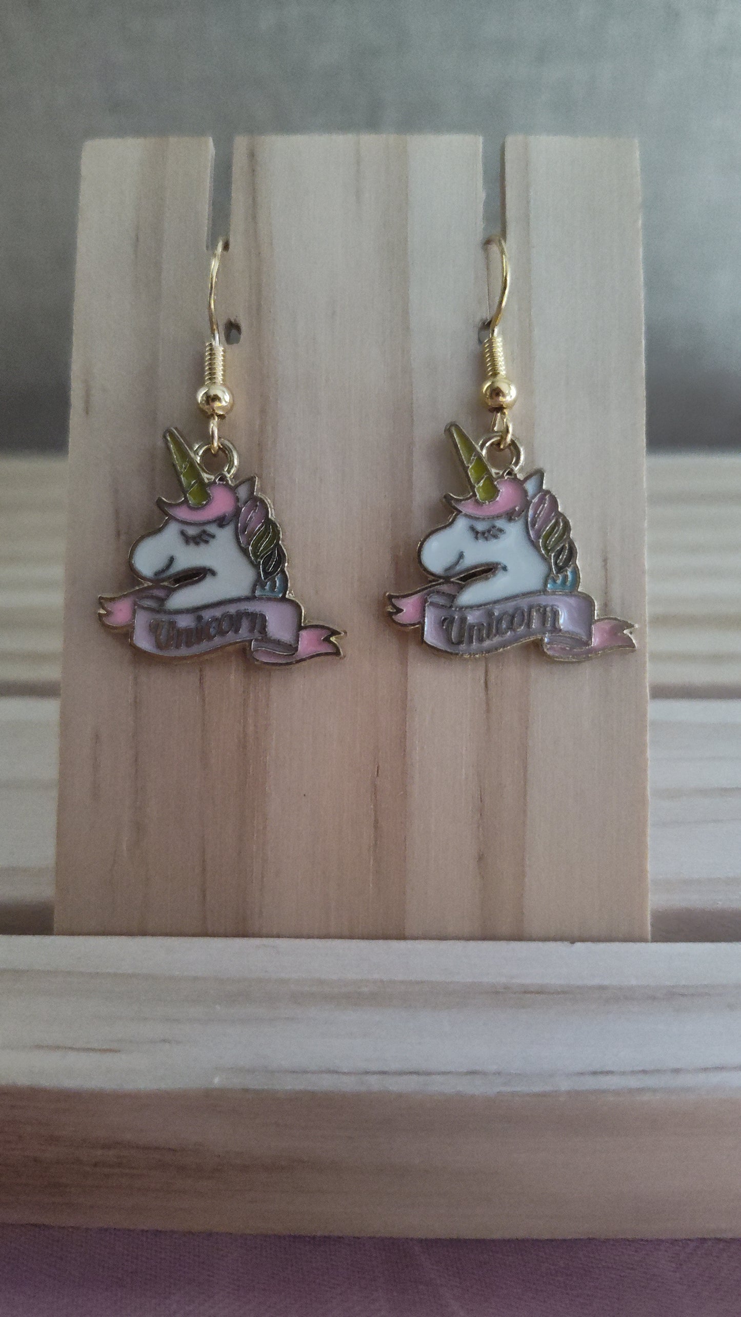 My Little Pony Unicorn Earrings- CLEARANCE- Discontinued item