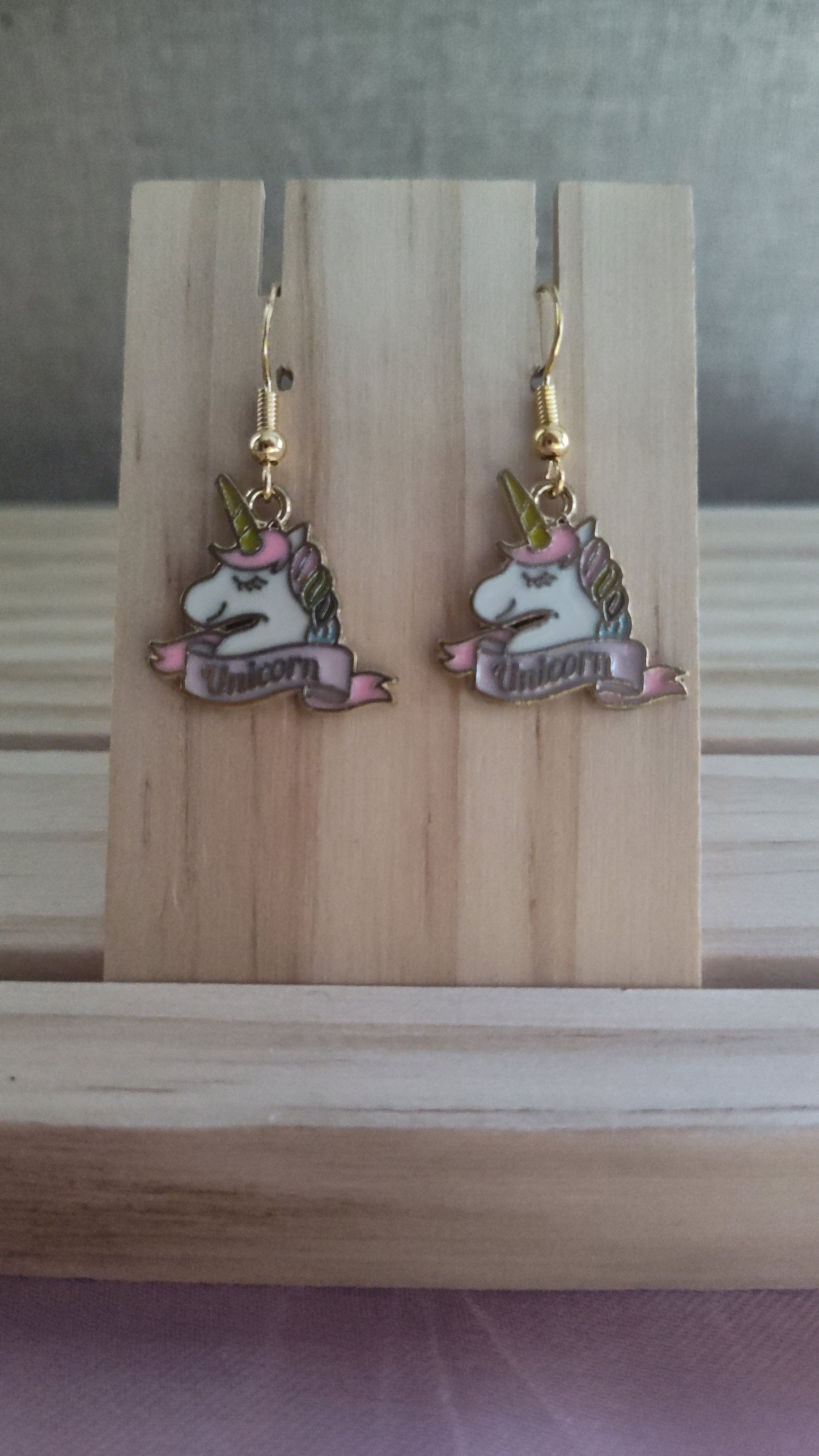 My Little Pony Unicorn Earrings- CLEARANCE- Discontinued item