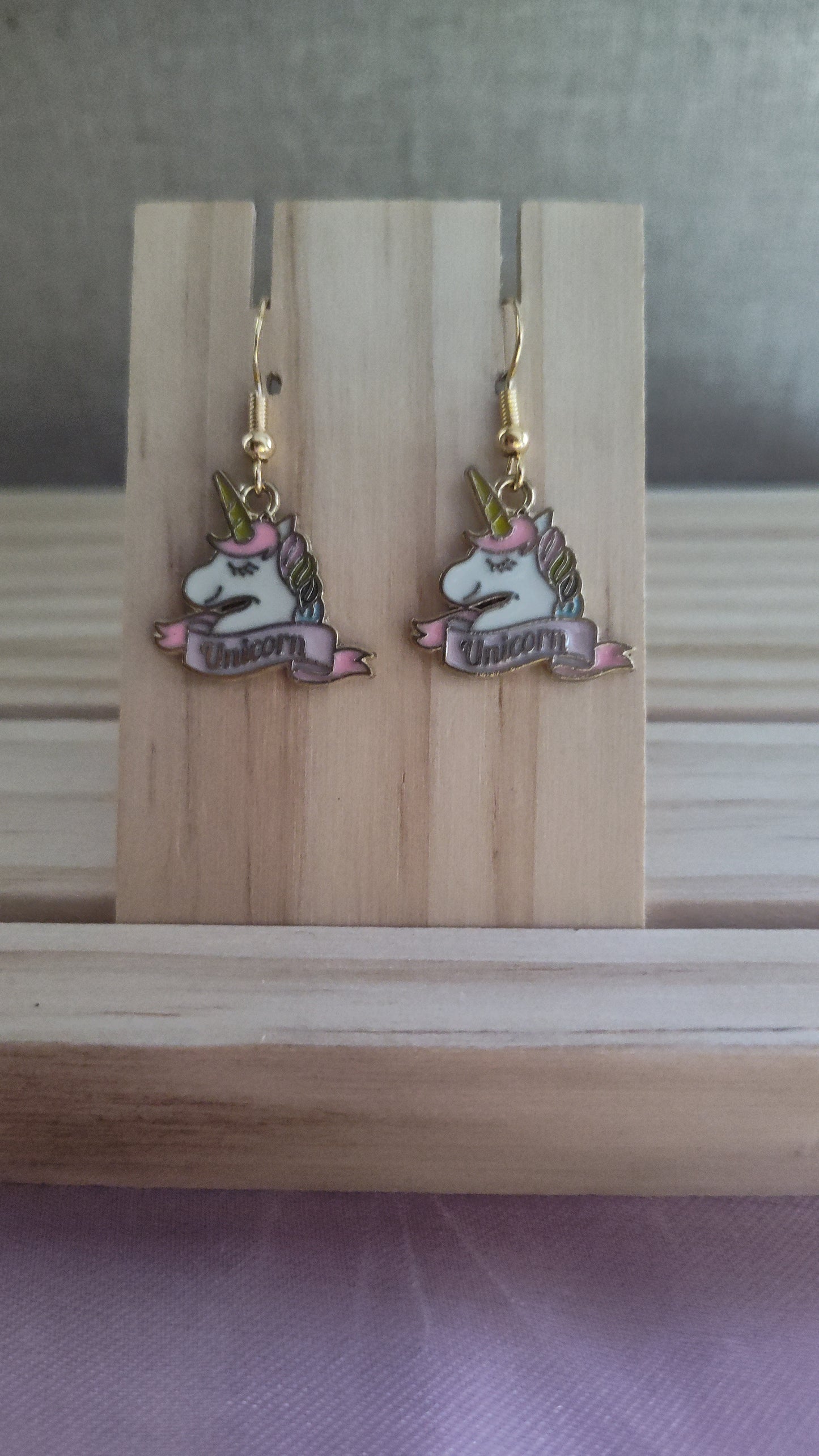 My Little Pony Unicorn Earrings- CLEARANCE- Discontinued item