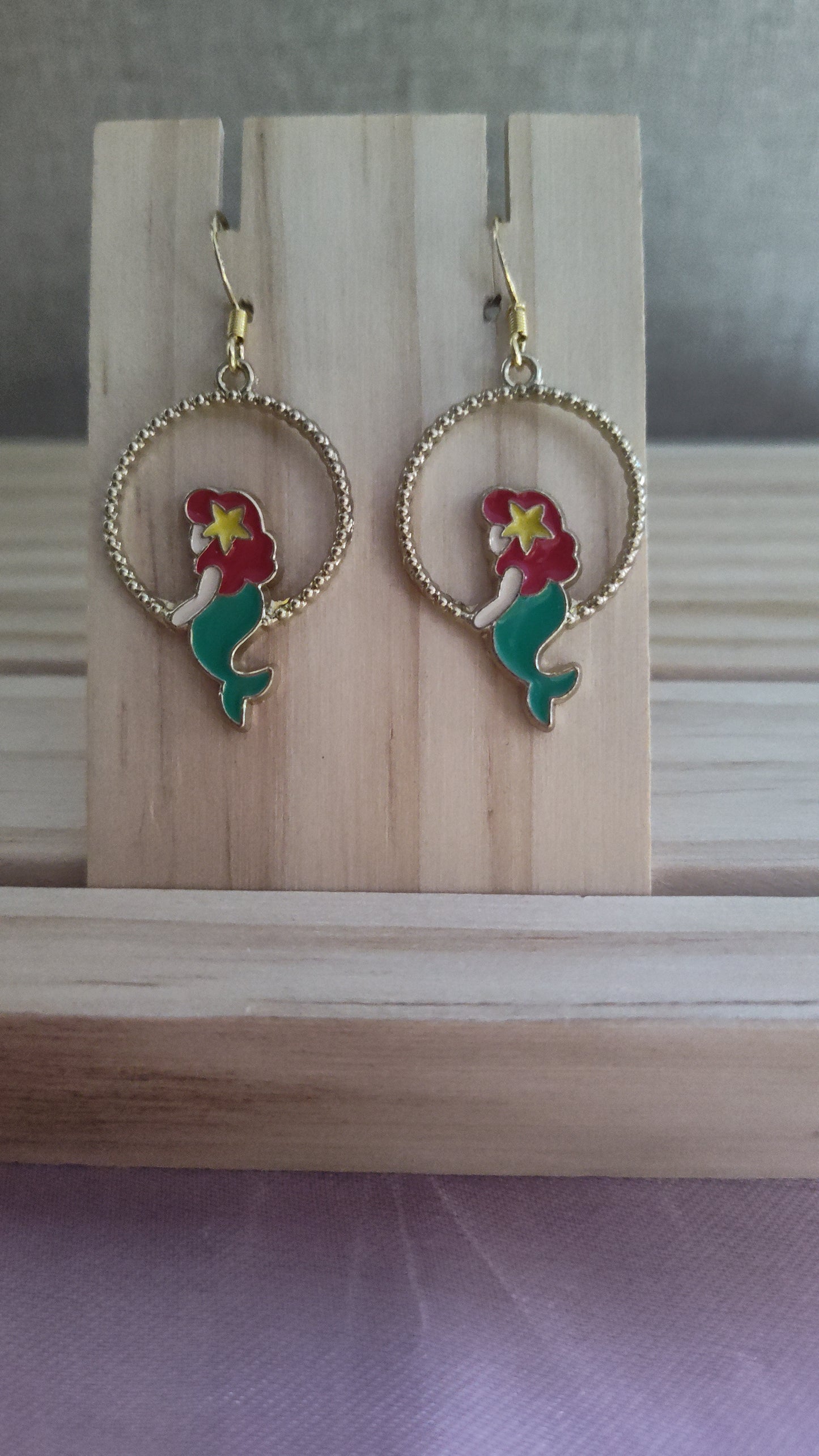 Little Mermaid Earrings- CLEARANCE- Discontinued item