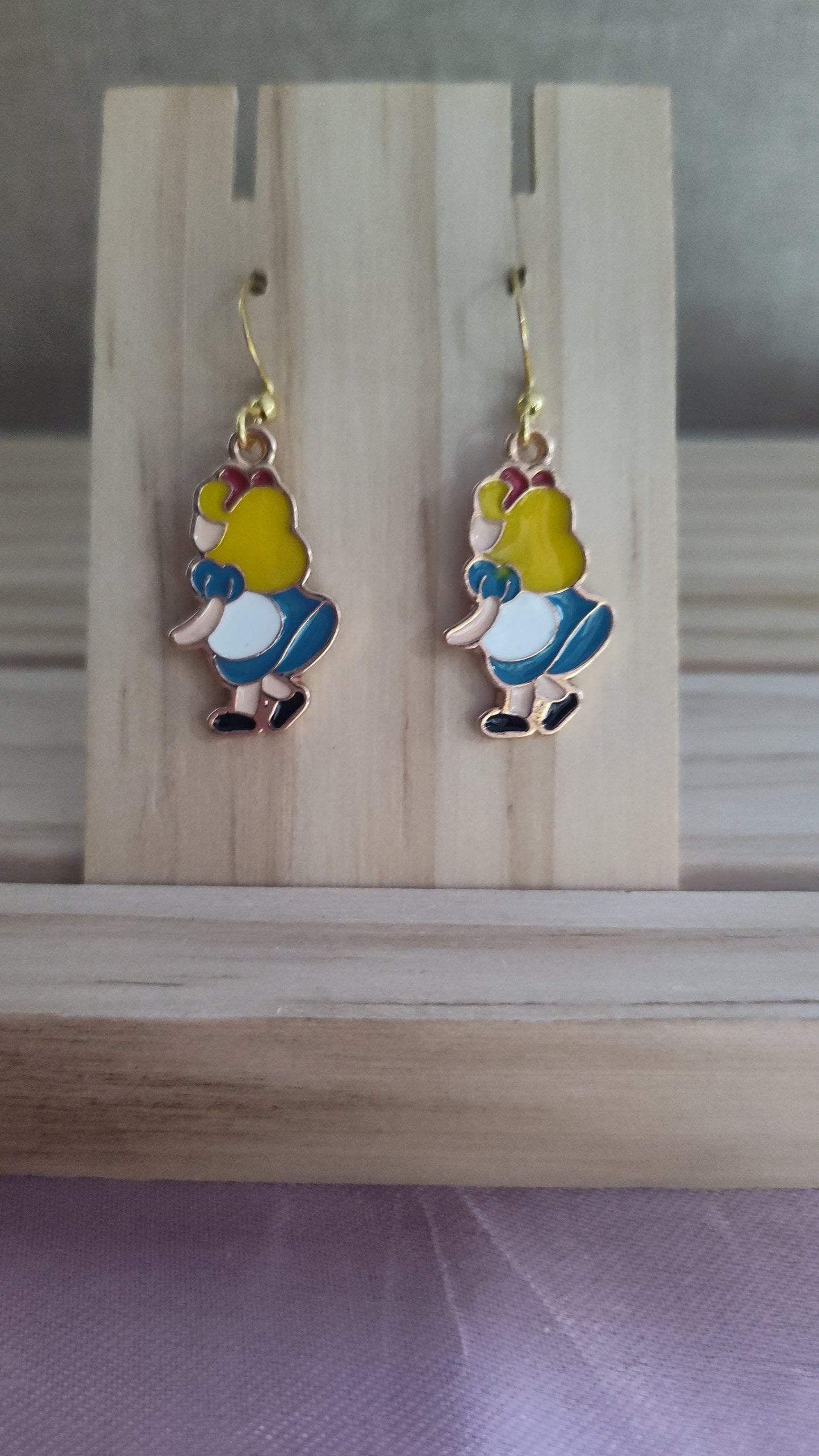 Alice in Wonderland Earrings- CLEARANCE