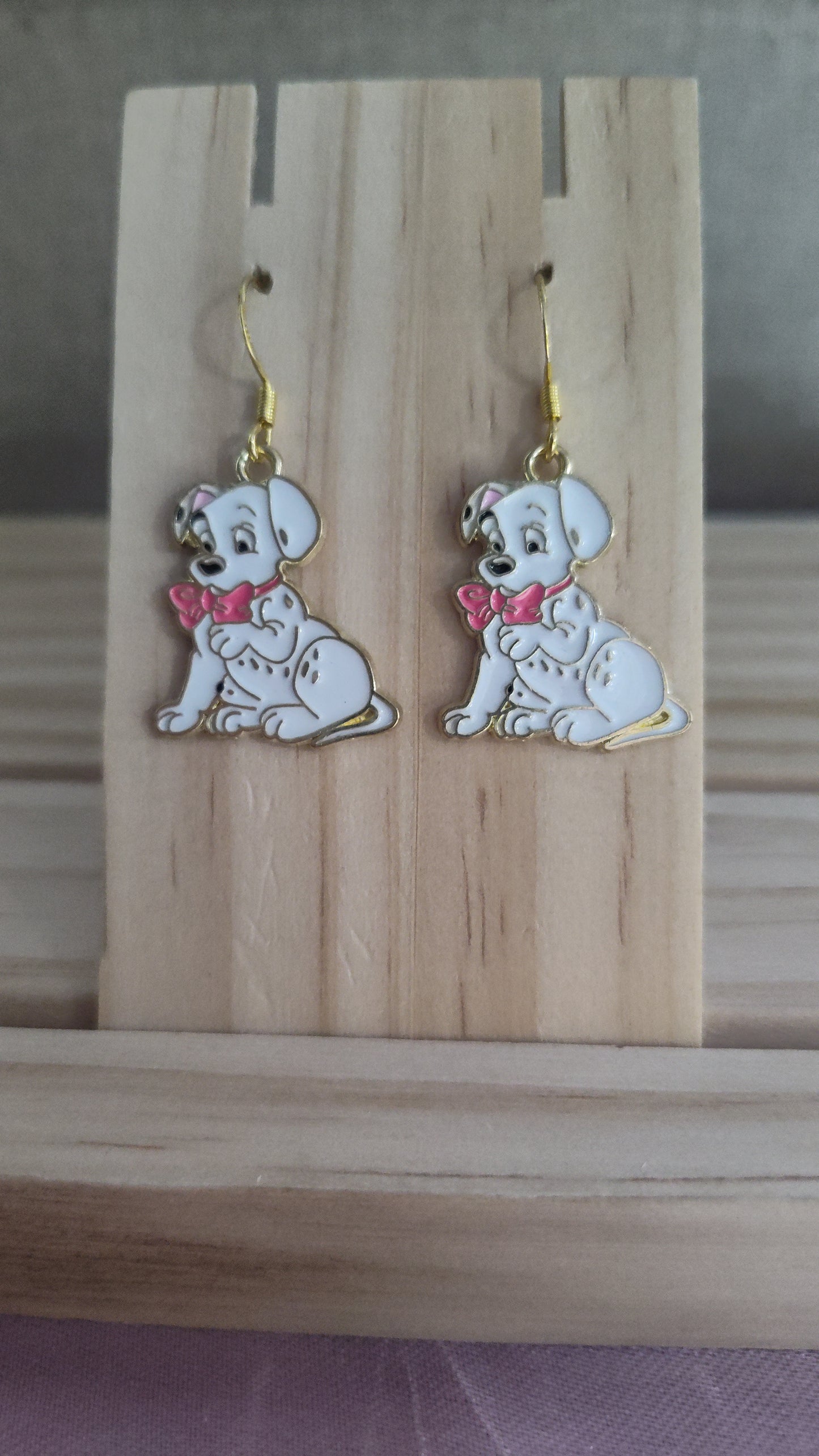 101 Dalmatian Dog Earrings- SALE