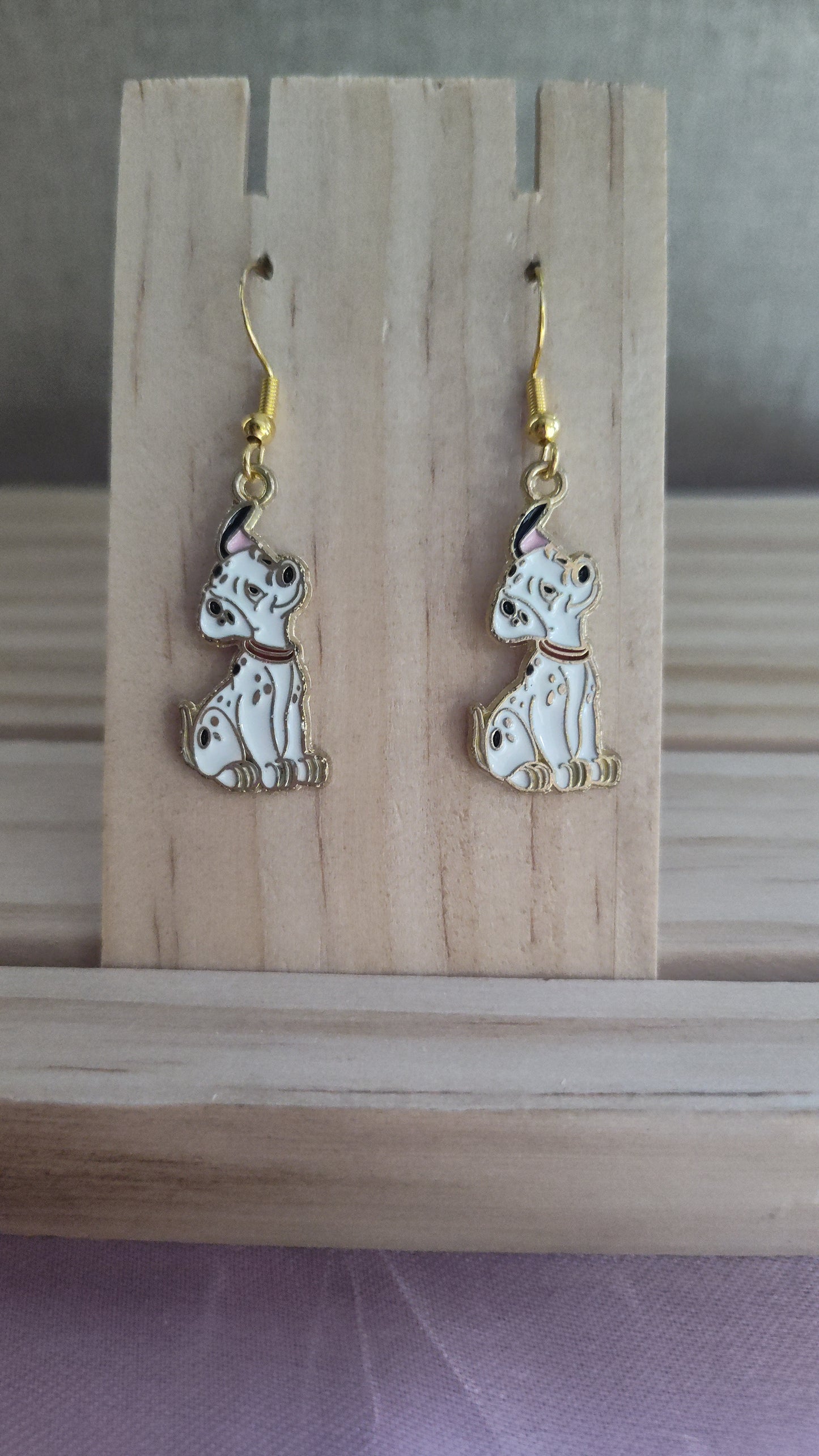 101 Dalmatian Dog Earrings- SALE