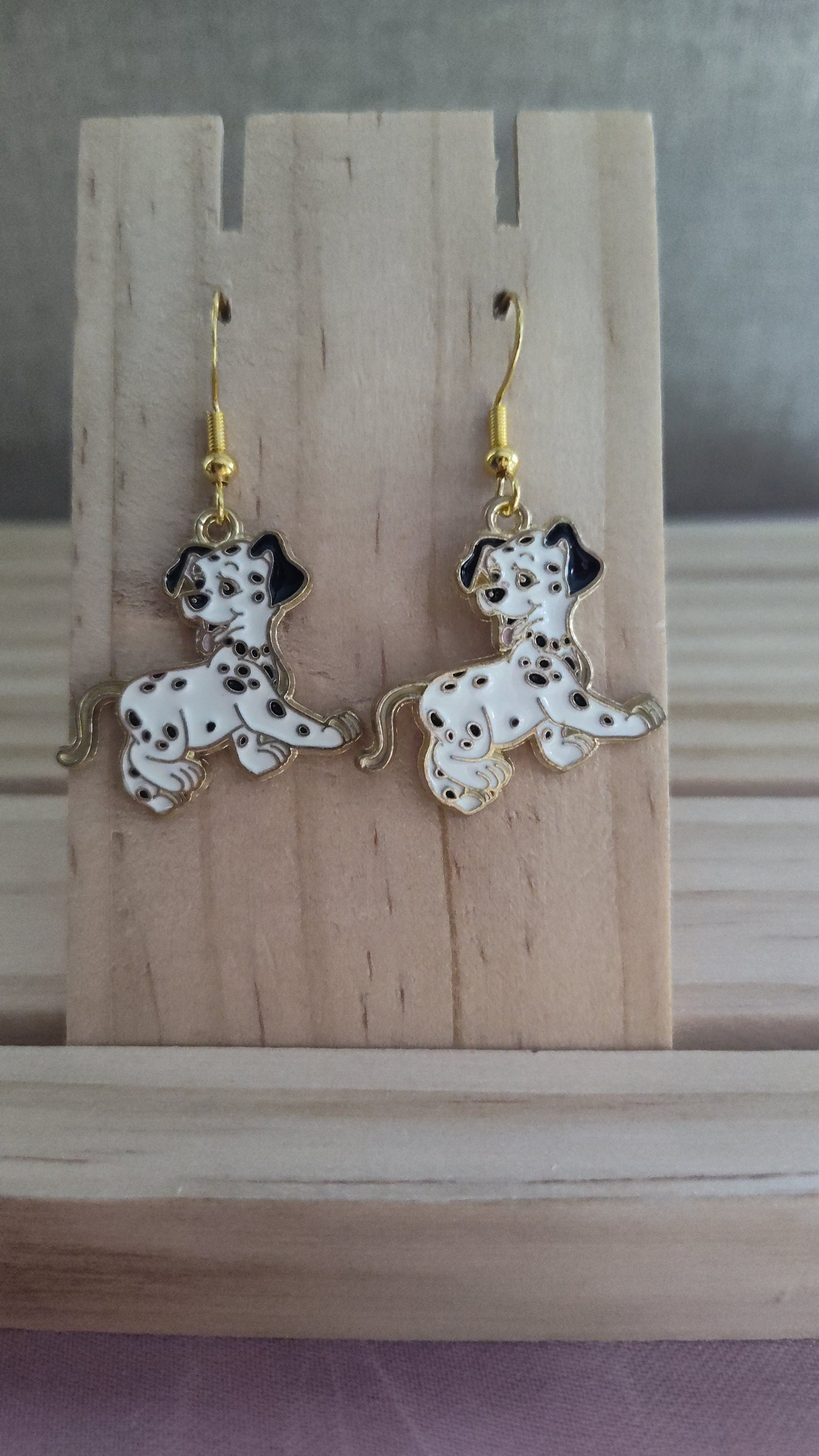 101 Dalmatian Dog Earrings- SALE