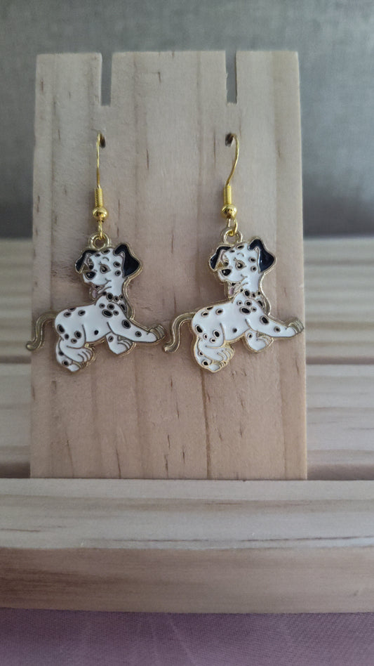 101 Dalmatian Dog Earrings- SALE