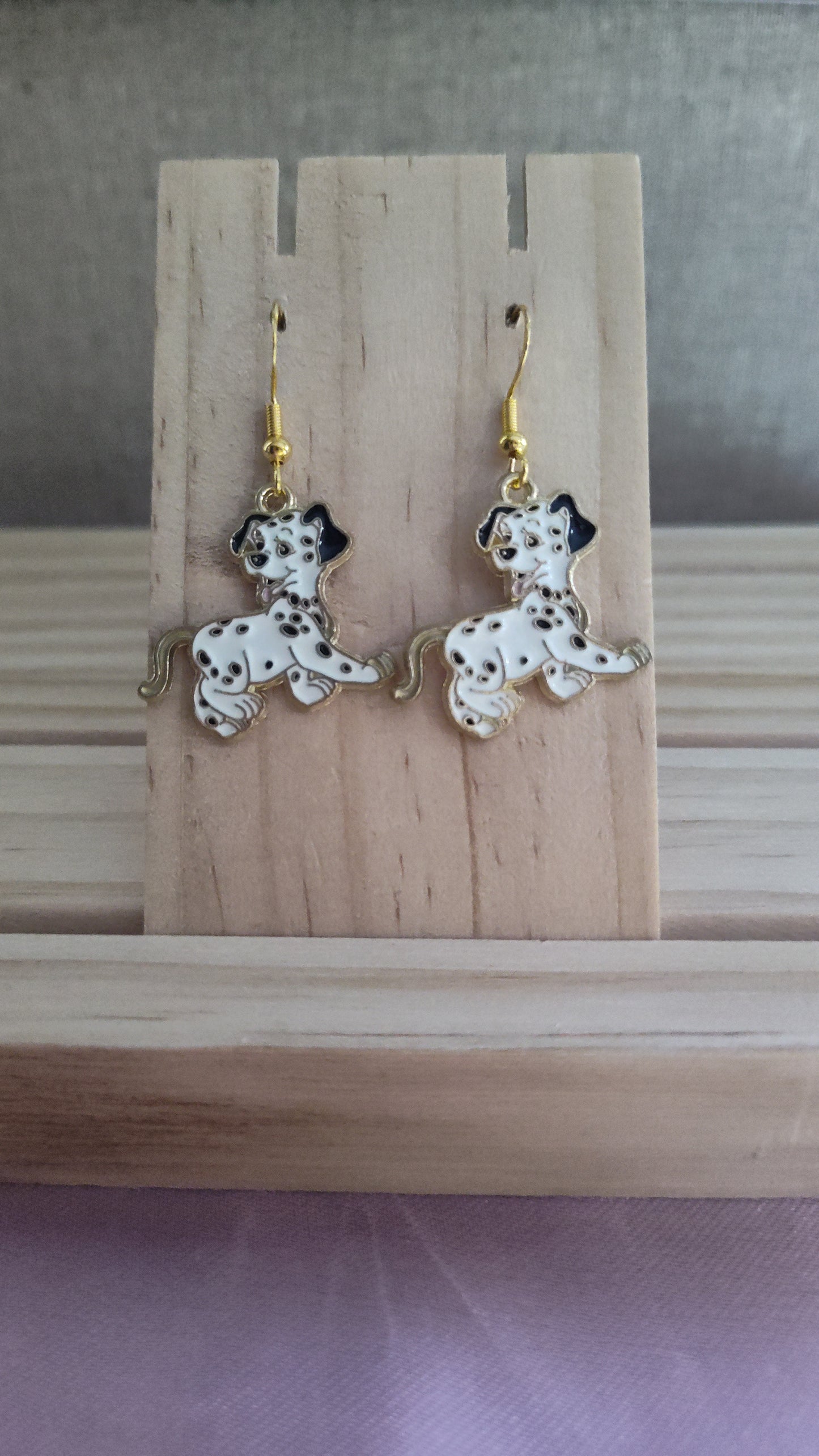 101 Dalmatian Dog Earrings- SALE