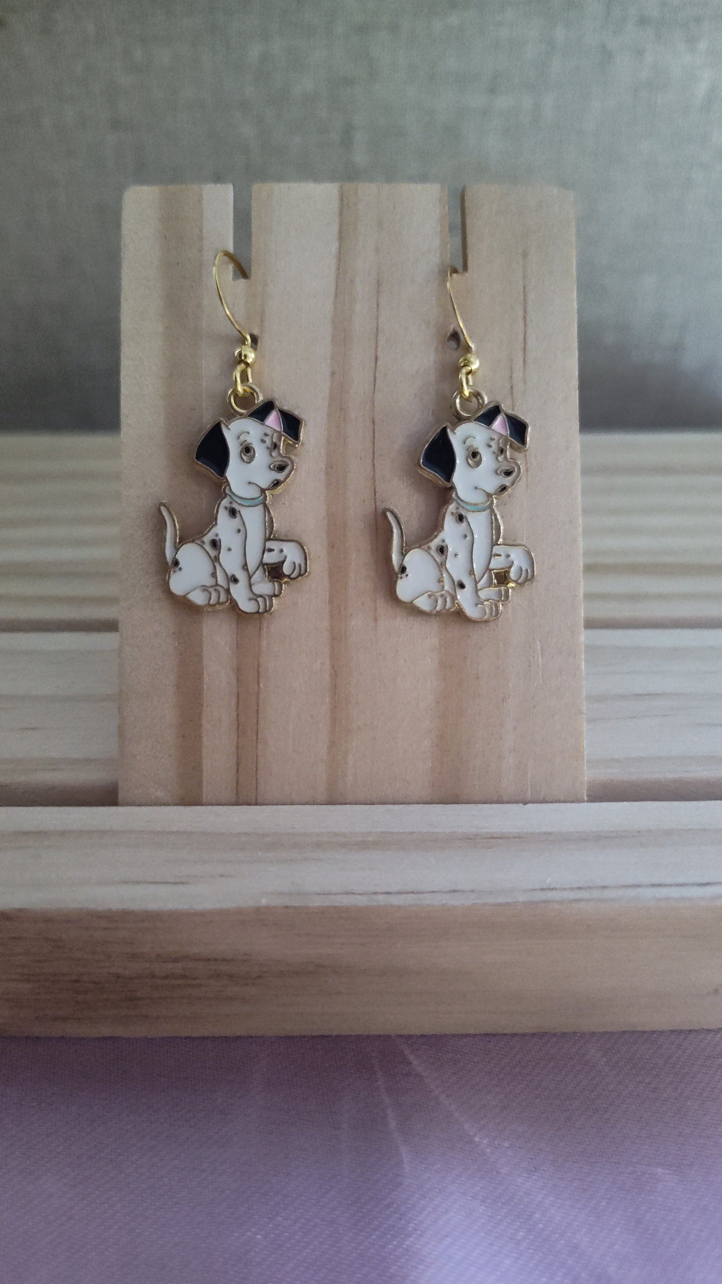 101 Dalmatian Dog Earrings