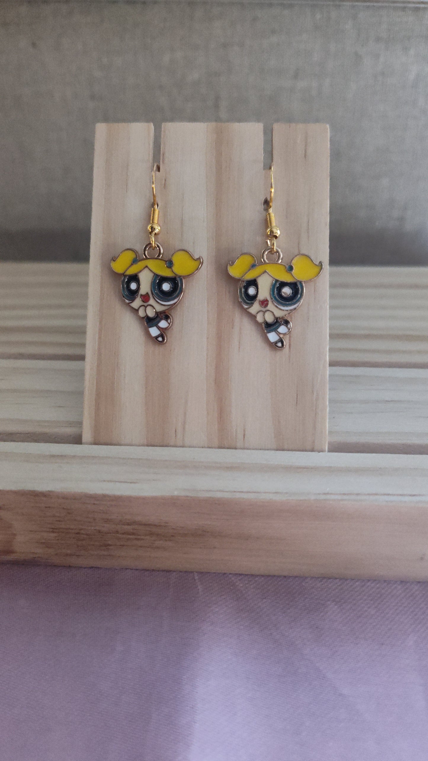 Powerpuff Girl Earrings- CLEARANCE
