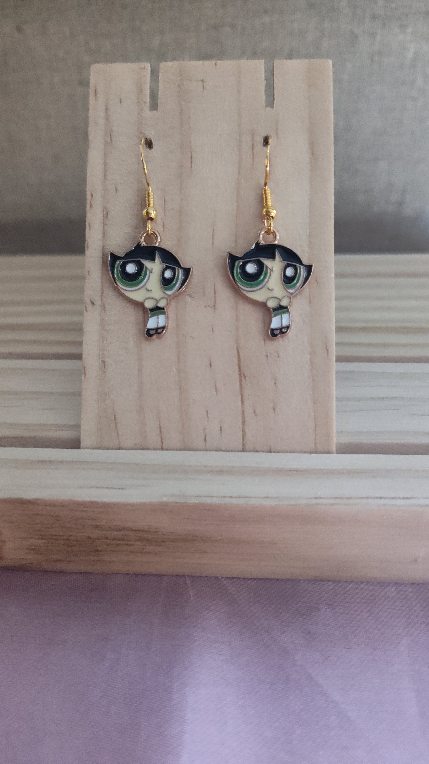 Powerpuff Girl Earrings- CLEARANCE