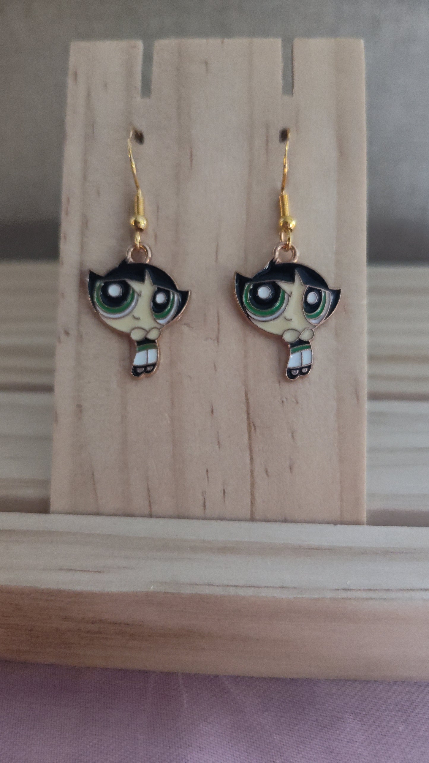 Powerpuff Girl Earrings- CLEARANCE