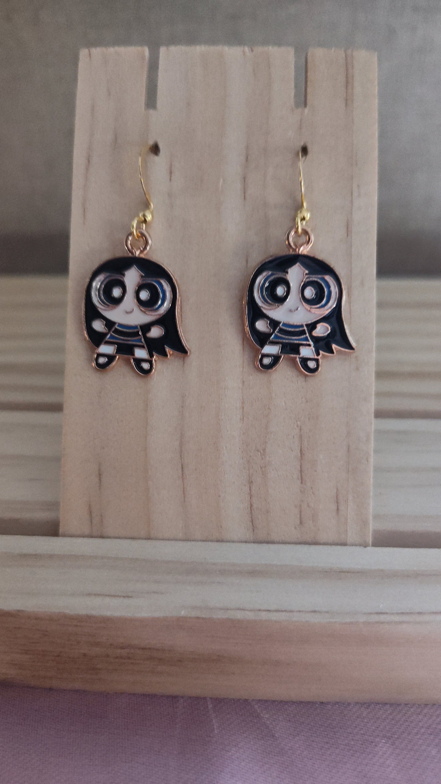 Powerpuff Girl Earrings- CLEARANCE- Discontinued item