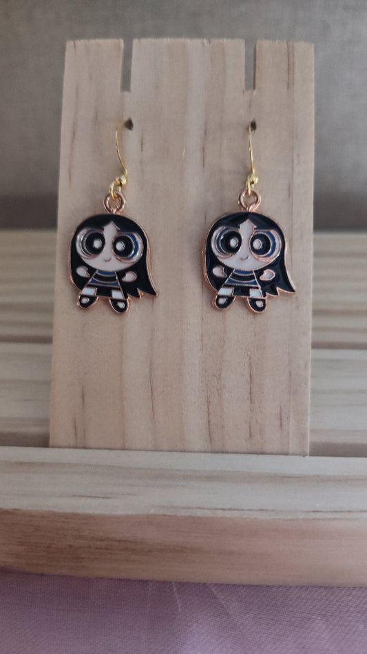Powerpuff Girl Earrings- CLEARANCE- Discontinued item