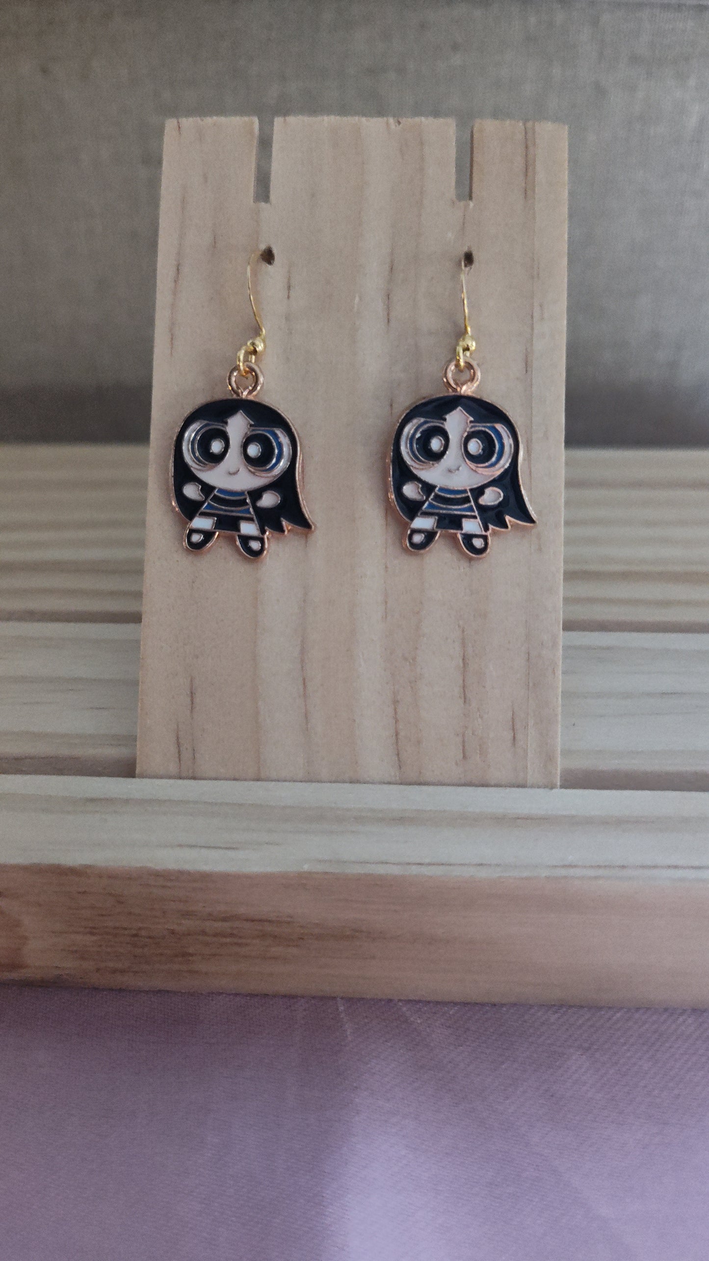 Powerpuff Girl Earrings- CLEARANCE- Discontinued item