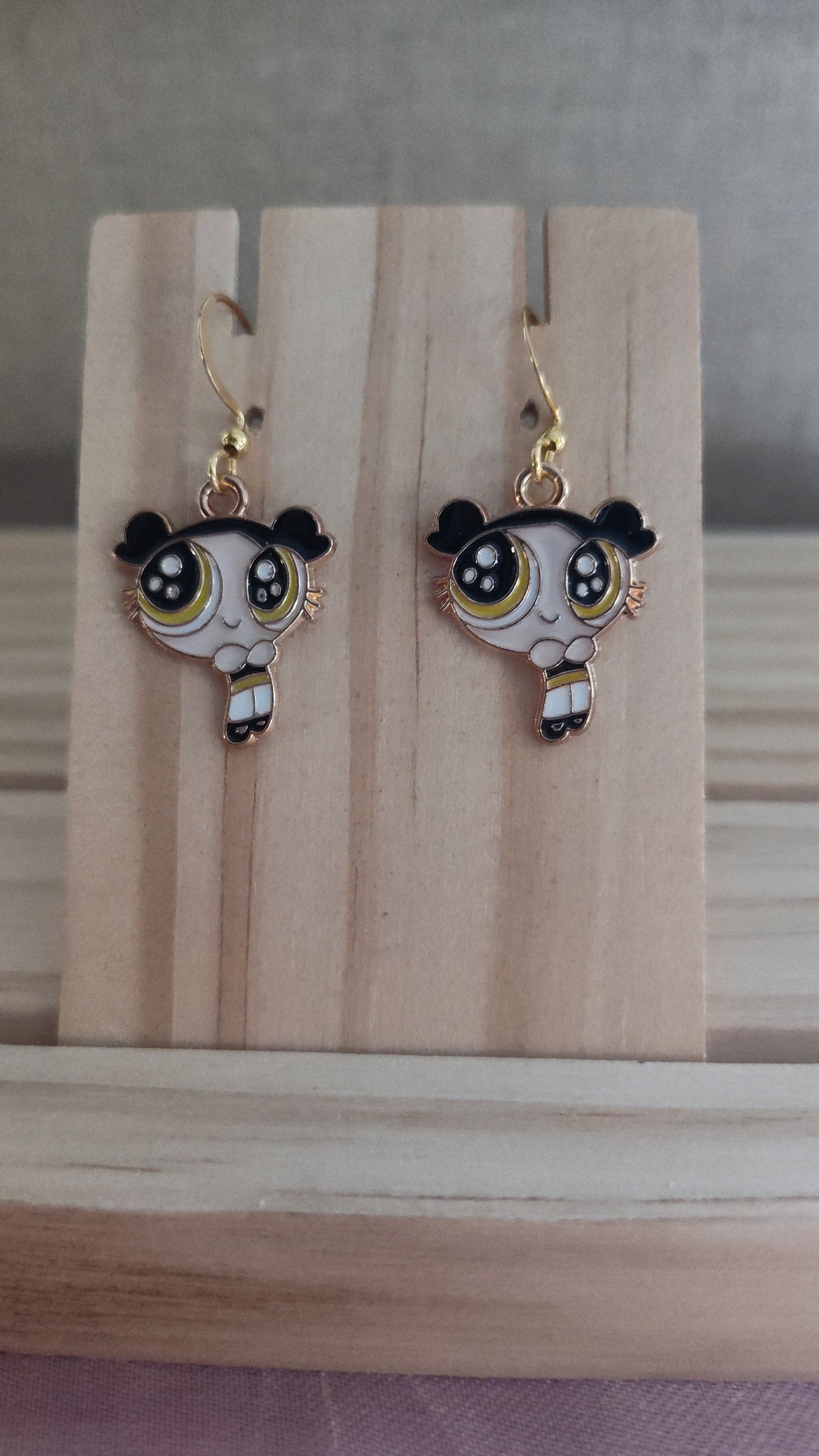 Powerpuff Girl Earrings- CLEARANCE- Discontinued item