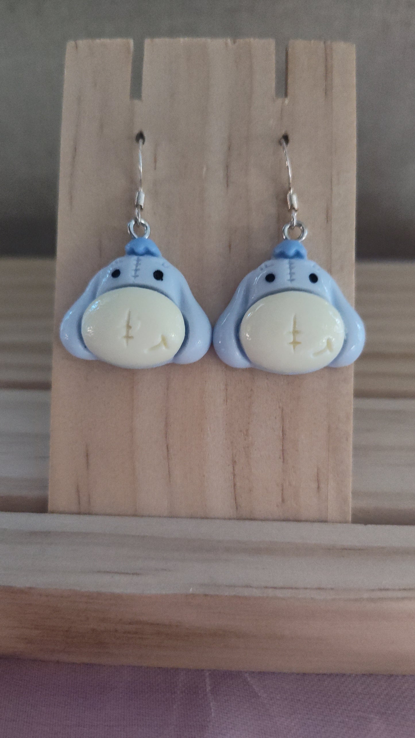 Baby Eeyore Earrings- CLEARANCE- Discontinued item
