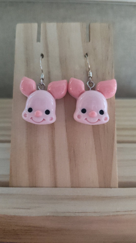 Baby Piglet Earrings- CLEARANCE- Discontinued item