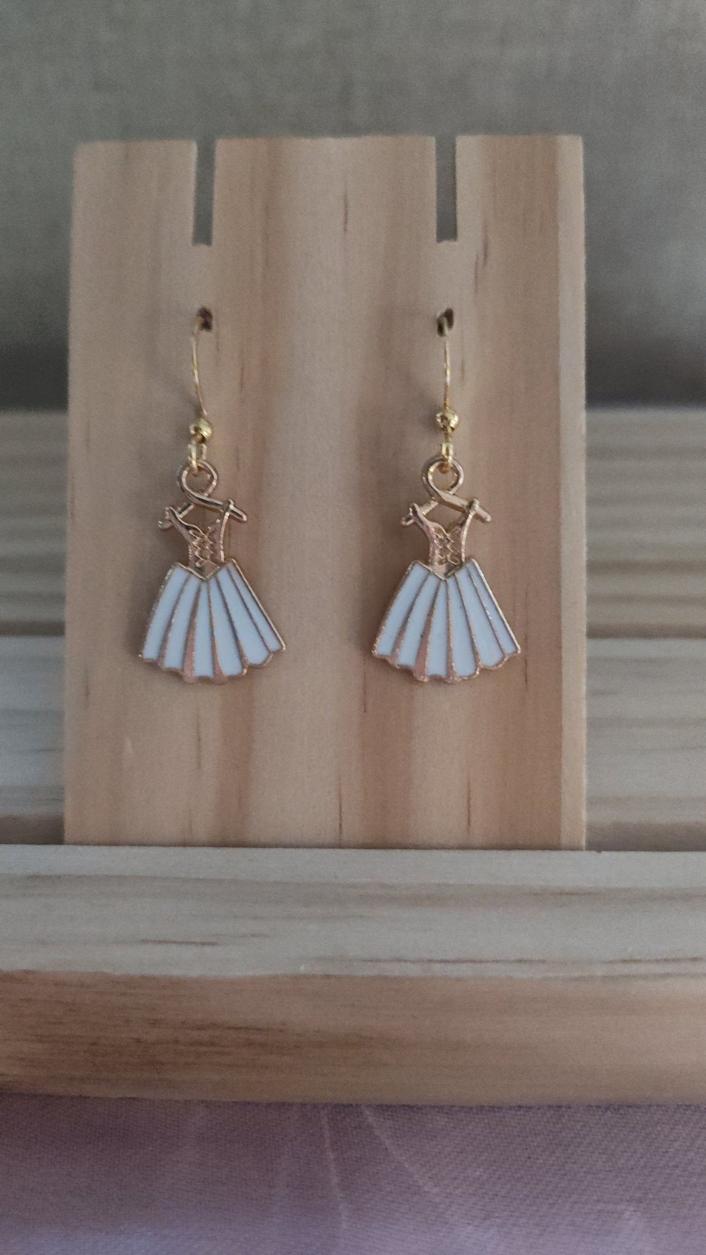 Cute Dress Earrings- CLEARANCE