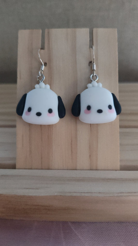 Anime Doggy Earrings-CLEARANCE