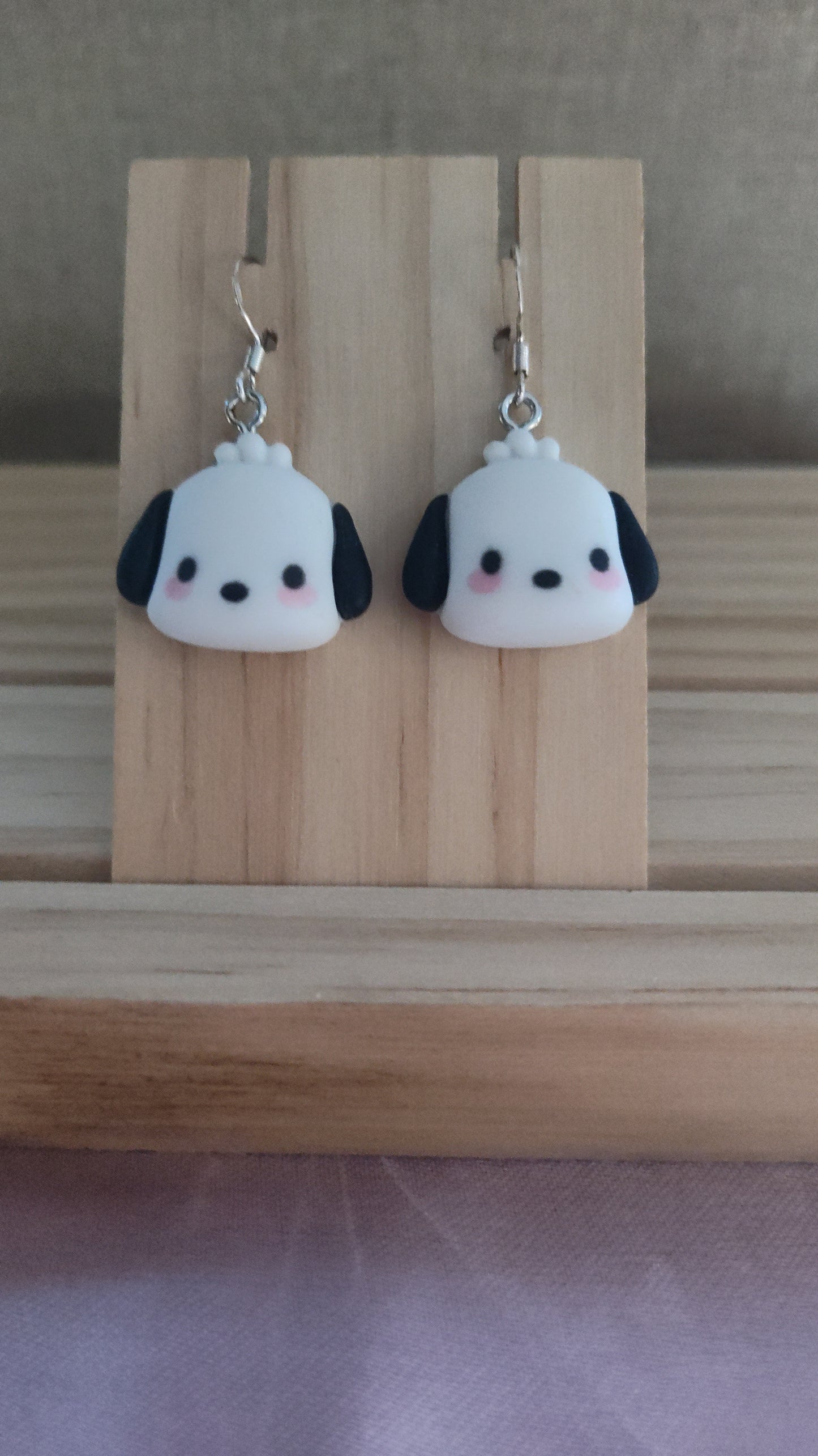Anime Doggy Earrings-CLEARANCE