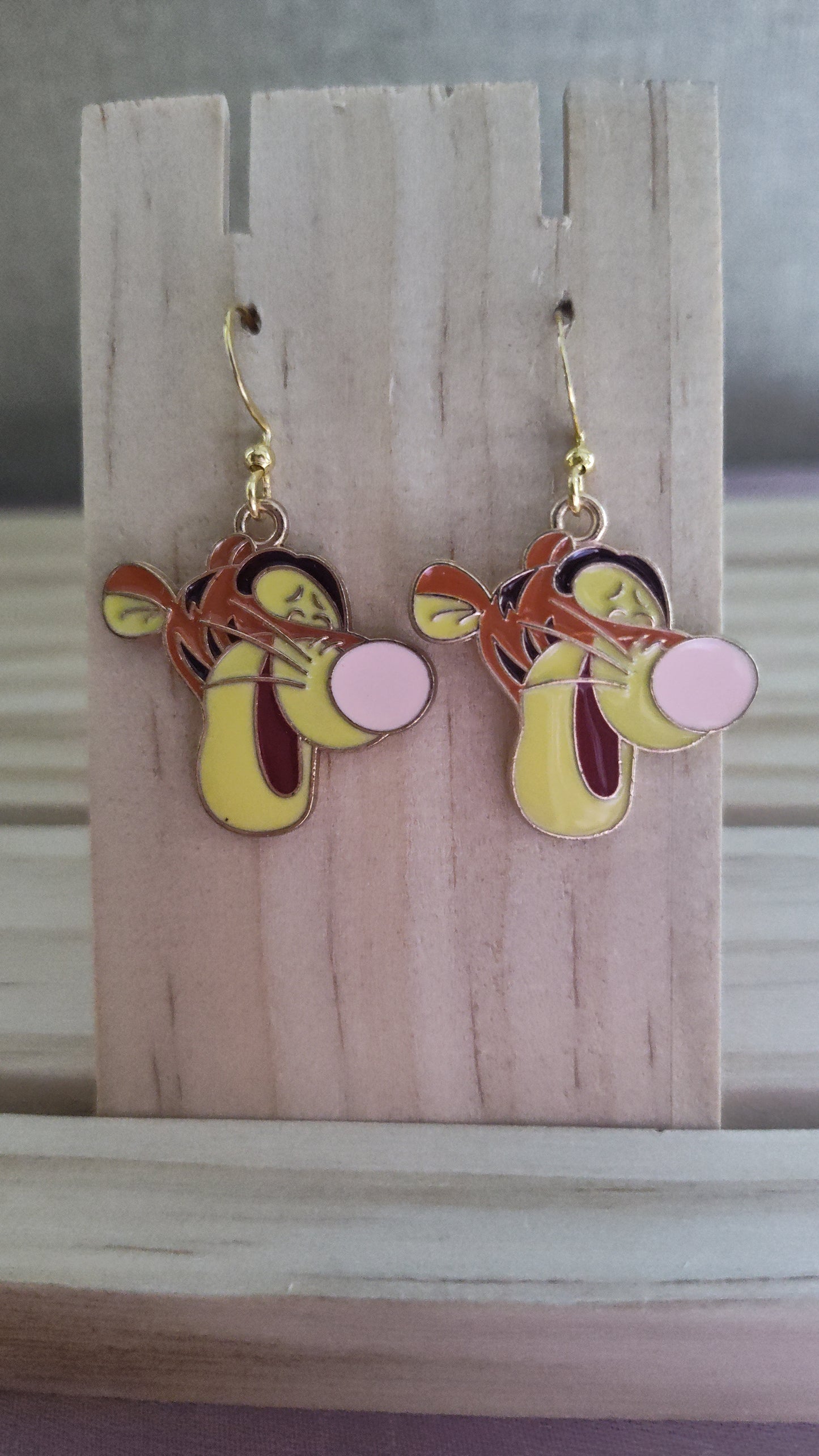 Tigger Earrings- CLEARANCE- Discontinued item