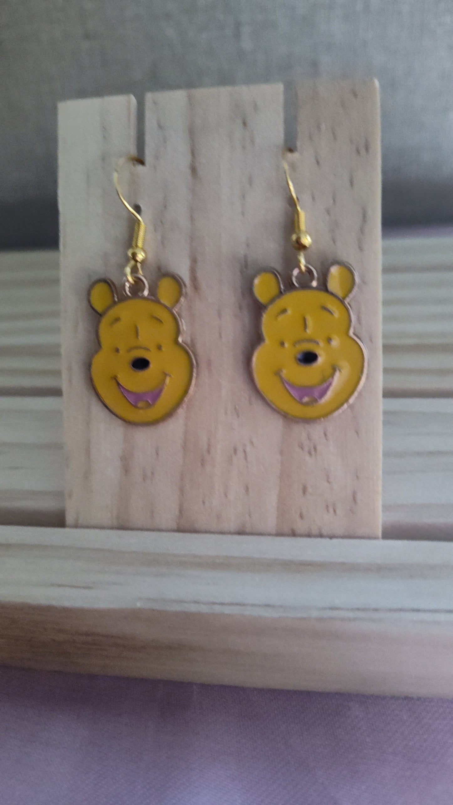 Winnie the Pooh Earrings- CLEARANCE- Discontinued item